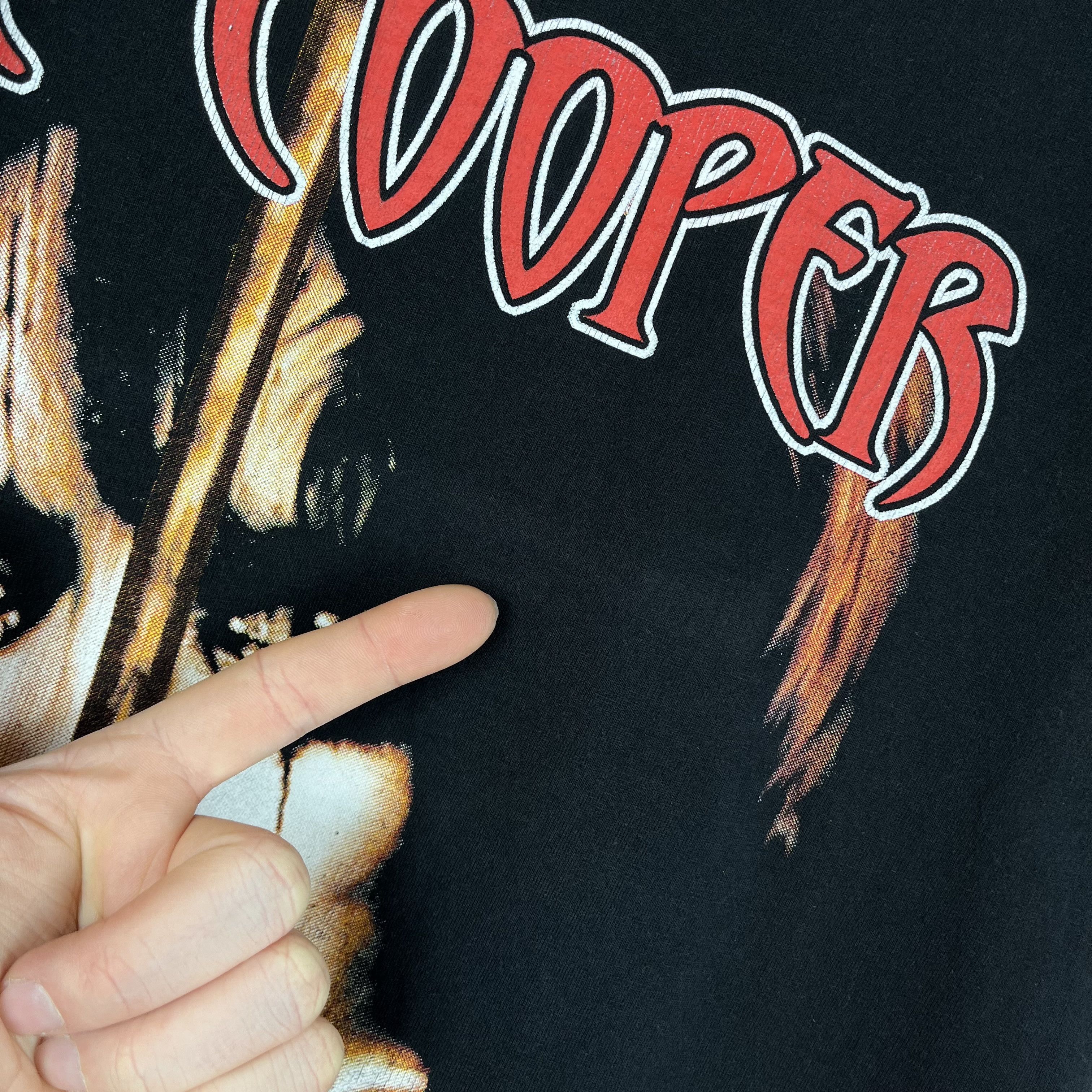 Band Tees Vintage Alice Cooper Rock Band T Shirt 90’s Size US L / EU 52-54 / 3 - 14 Thumbnail