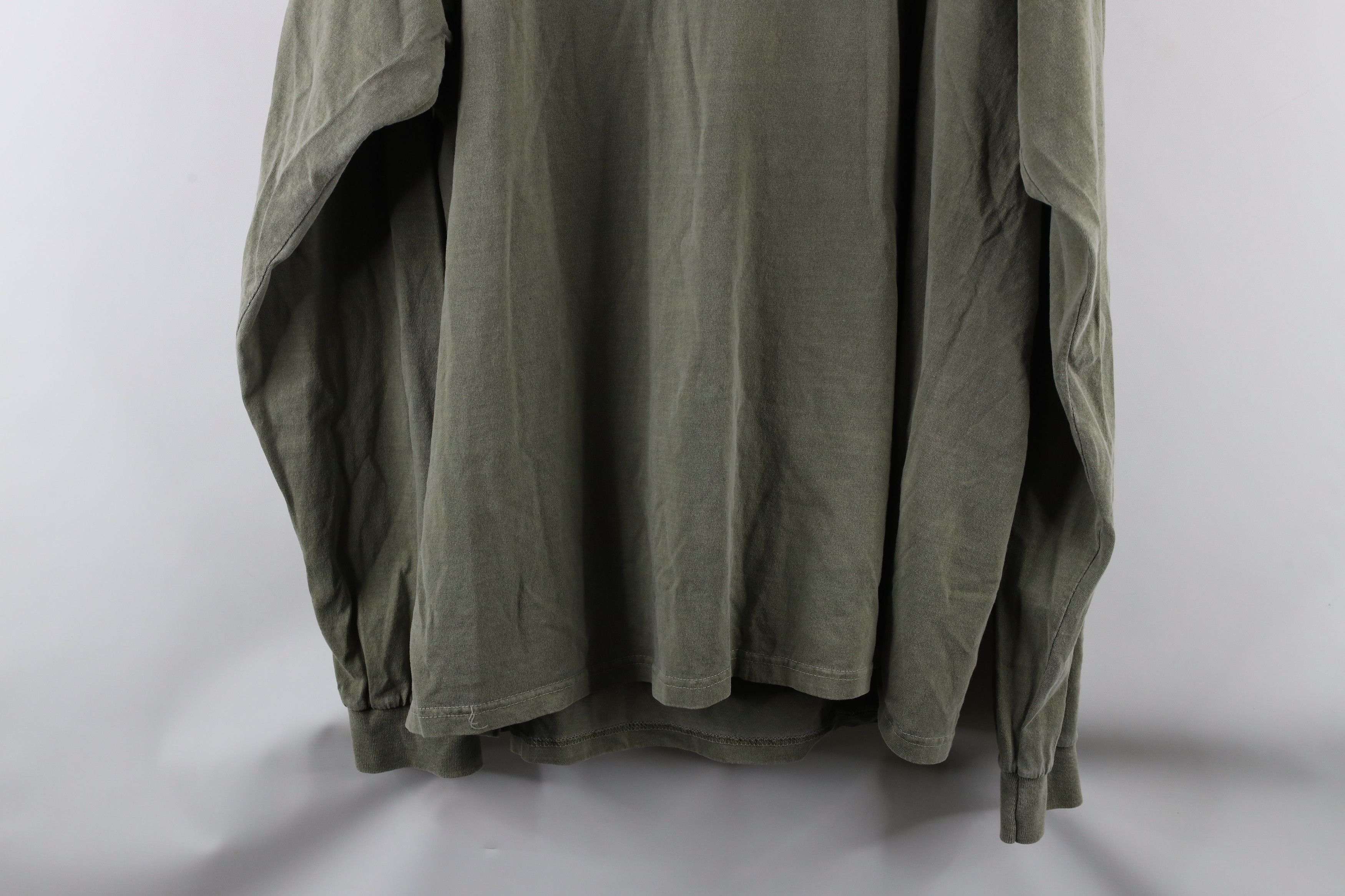 Cabelas × Vintage Vintage 90s Cabelas Stonewash Long Sleeve T-Shirt Green Size US XL / EU 56 / 4 - 7 Thumbnail