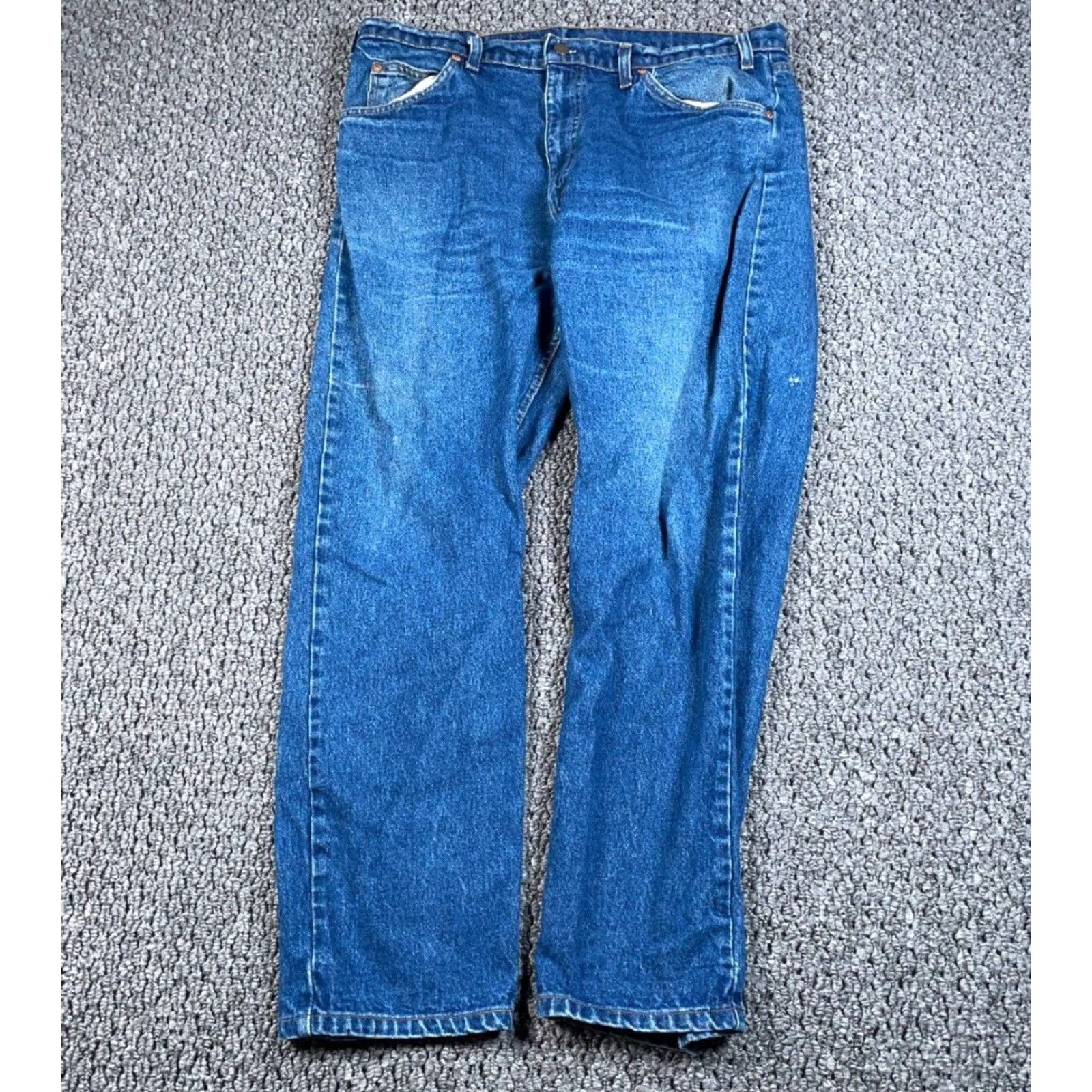 Levi's VINTAGE Levi's 505 Jeans - Regular Straight Leg Denim for Men - 37W x 28L, Blue, 1980s Grunge Classic, Mid Rise, Zip Fly, 5-Pocket, Cotton Size US 38 / EU 54 - 2 Thumbnail