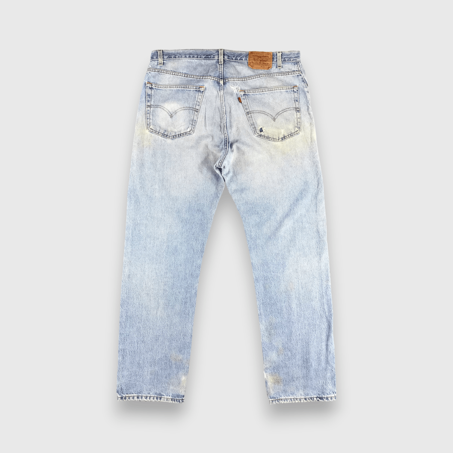Levi's 90s Vintage Light Wash Levis 505 Jeans-J1628 Size US 40 / EU 56 - 2 Thumbnail