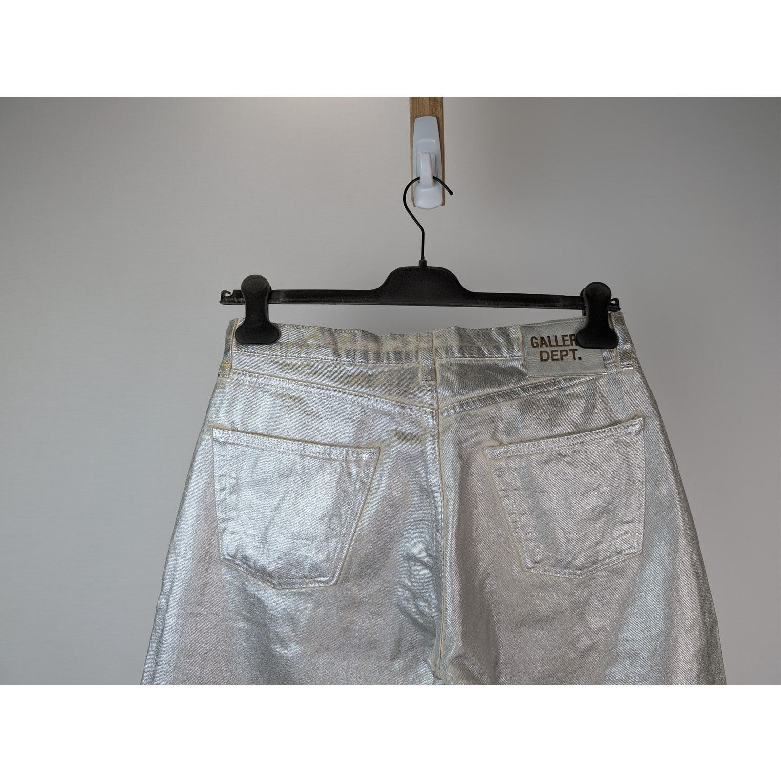 Gallery Dept. o1rshd1 Logan Gollactic Bootcut Jeans in Silver Size US 32 / EU 48 - 10 Thumbnail