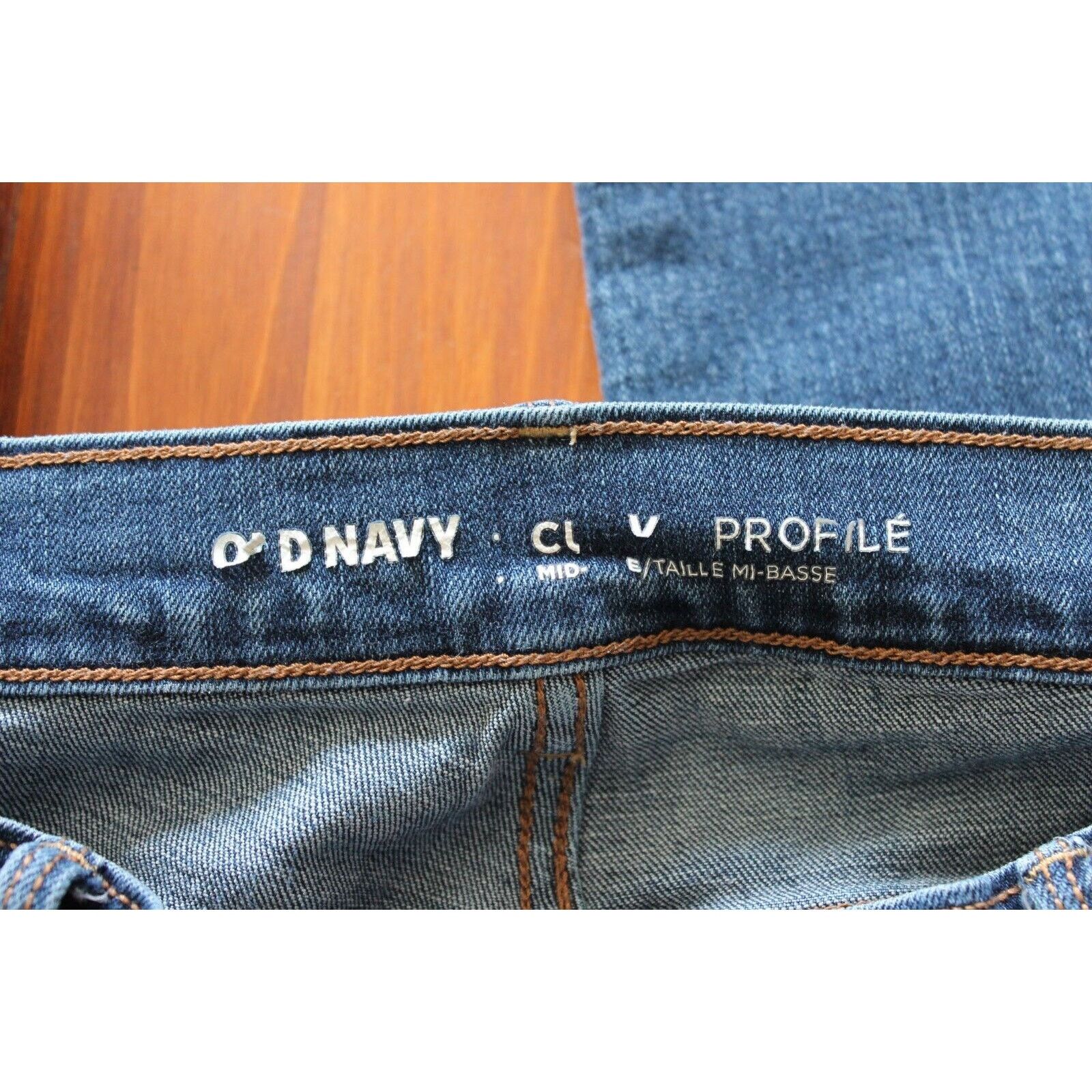Old Navy OLD NAVY jeans womens sz 8 reg Blue Denim Outdoor Gorpcore Size 30" / US 8 / IT 44 - 6 Thumbnail