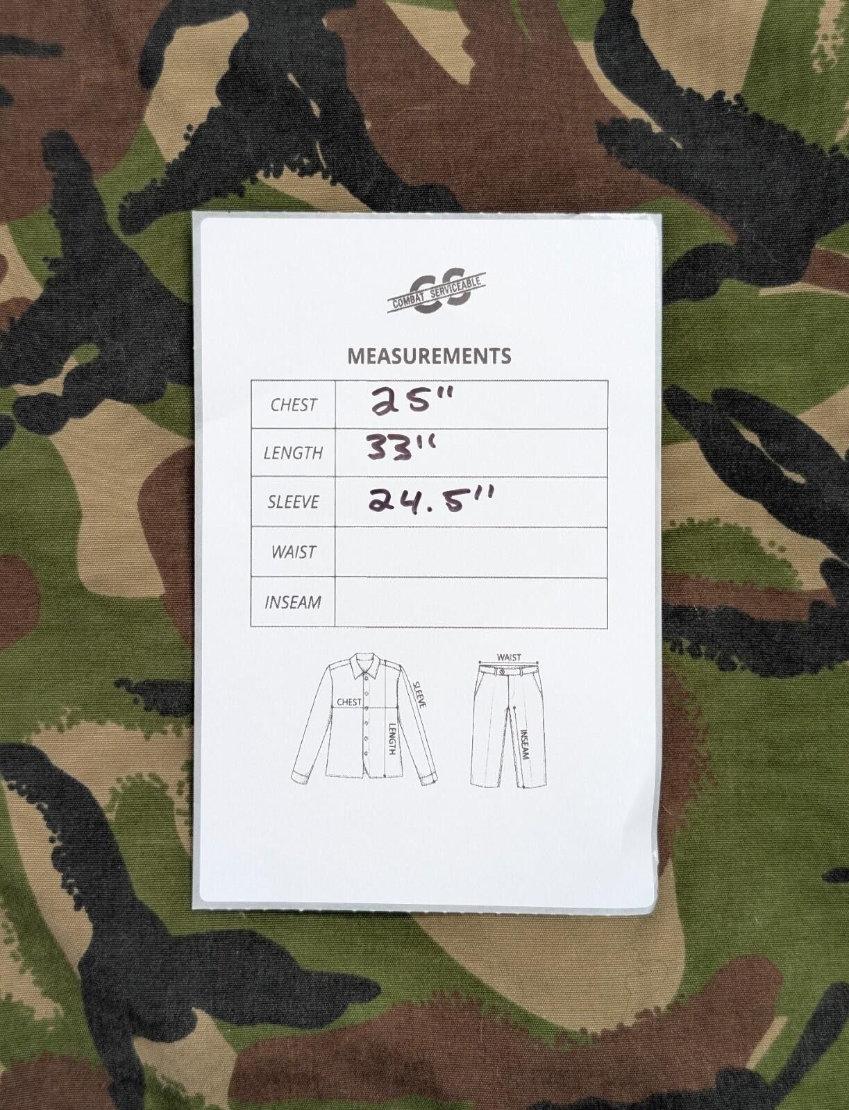 Other British Army Woodland DPM Combat Smock 2000s Era - Medium Size ONE SIZE - 4 Thumbnail