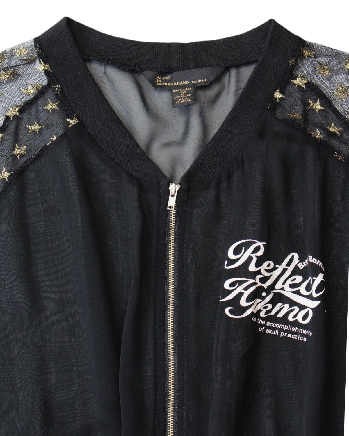 Designer × Hysteric Glamour × Japanese Brand ALICE IN WONDERLAND BOMBER JACKET Size M / US 6-8 / IT 42-44 - 2 Thumbnail
