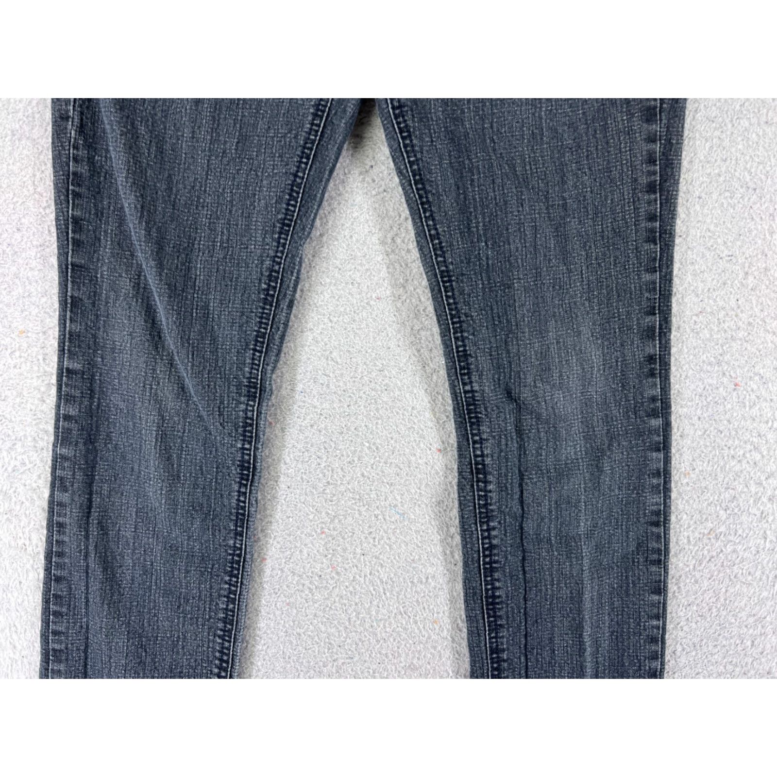 Forever 21 FOREVER 21 Jeans Womens 27 Black Denim Skinny Low Rise 26x30 Cotton Blend 5-Pocket Size 27" / US 4 / IT 40 - 3 Thumbnail