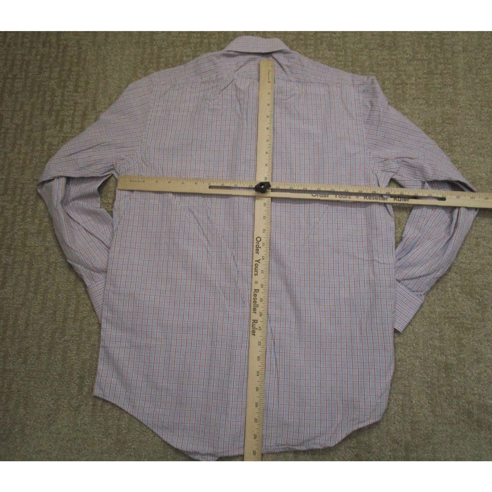 Brooks Brothers Brooks Brothers Shirt Mens 15 32 Blue White Long Sleeve Button-Up Cutaway Plaid USA 90s Vintage cardigan? Size US M / EU 48-50 / 2 - 4 Thumbnail