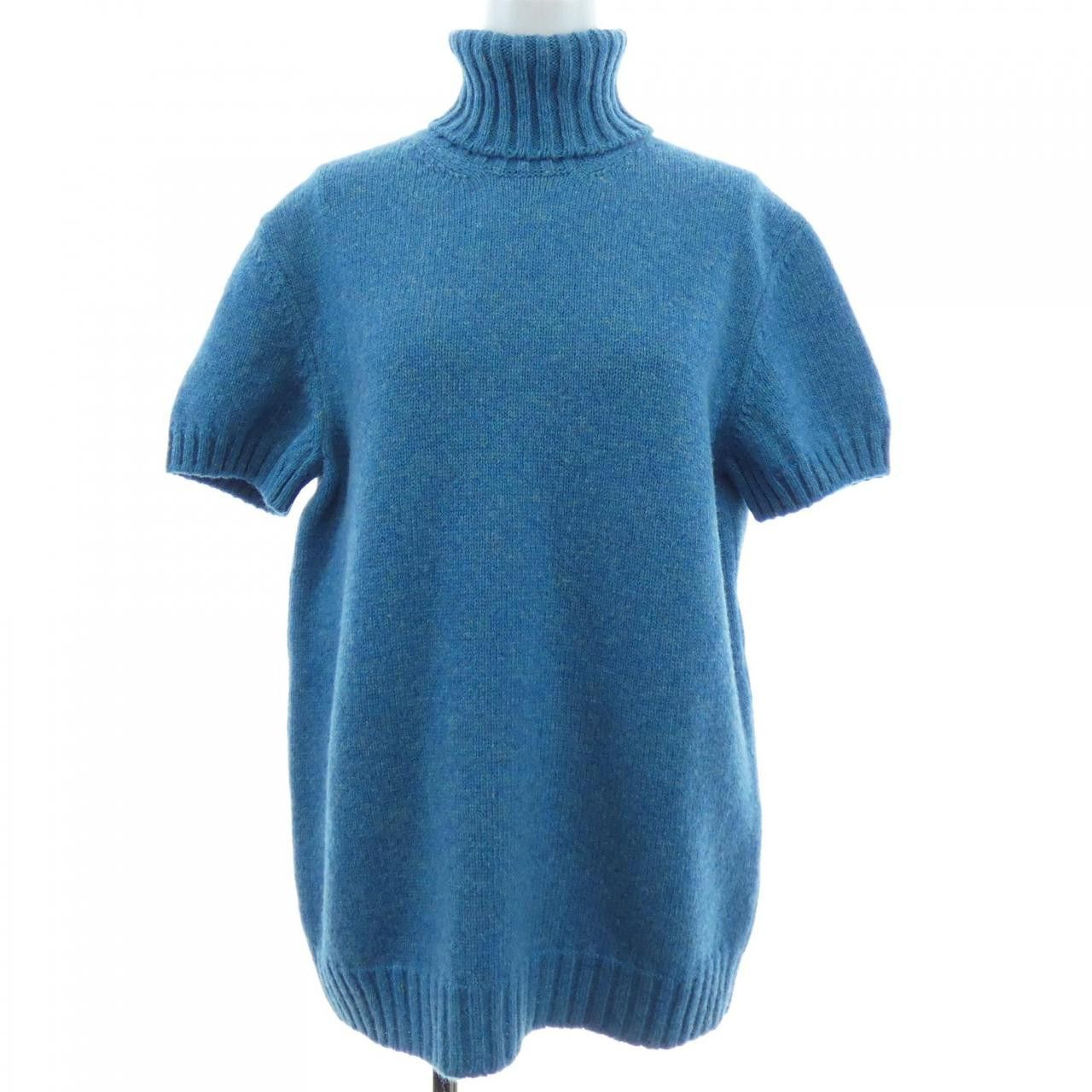 Chanel Chanel Chanel Cashmere Blend Knit Textile Tops P31739K00635 07A DUTY FREE for USA Size ONE SIZE - 1 Thumbnail