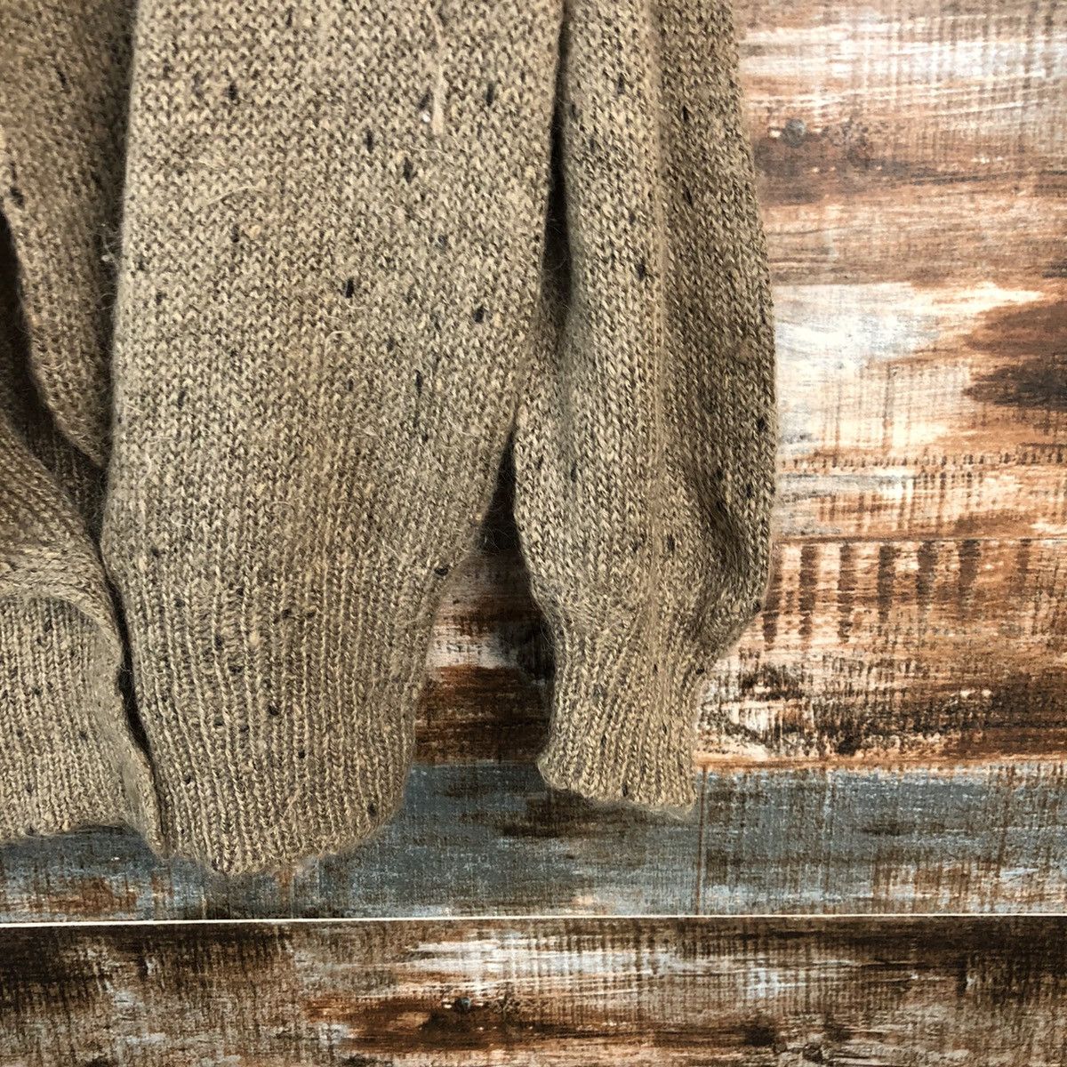 Homespun Knitwear × Japanese Brand Pinore Brown vintage mohair Cardigan Knitwear #A2251 Size M / US 6-8 / IT 42-44 - 8 Thumbnail