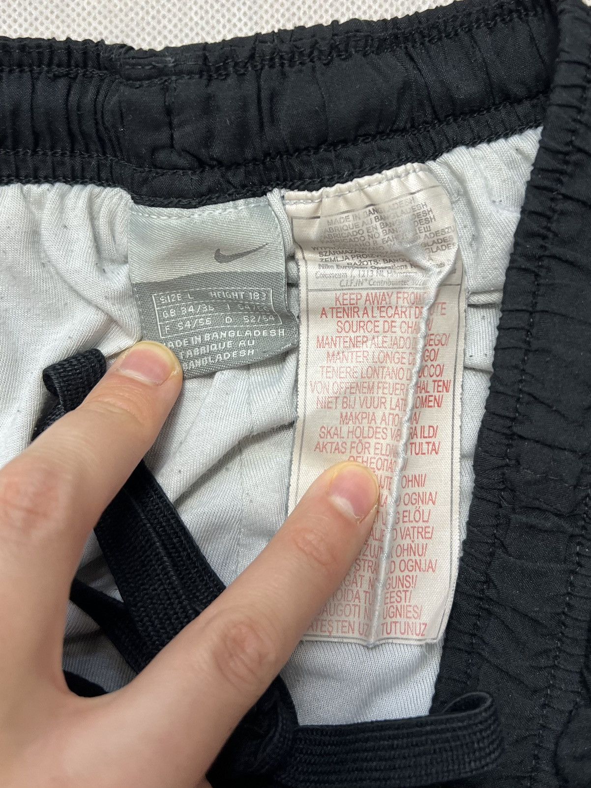 Nike × Vintage Pants Nike small logo y2k swoosh vintage 00’s Size US 34 / EU 50 - 5 Thumbnail