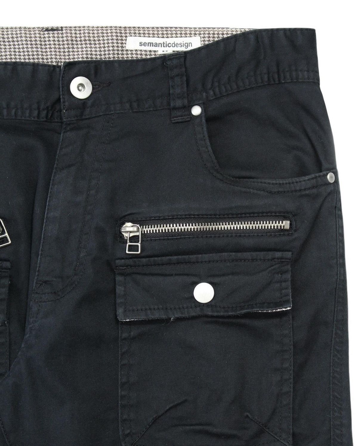 Hysteric Glamour 2000S SEMANTIC DESIGN BIKER CARGO TROUSERS Size US 30 / EU 46 - 2 Thumbnail