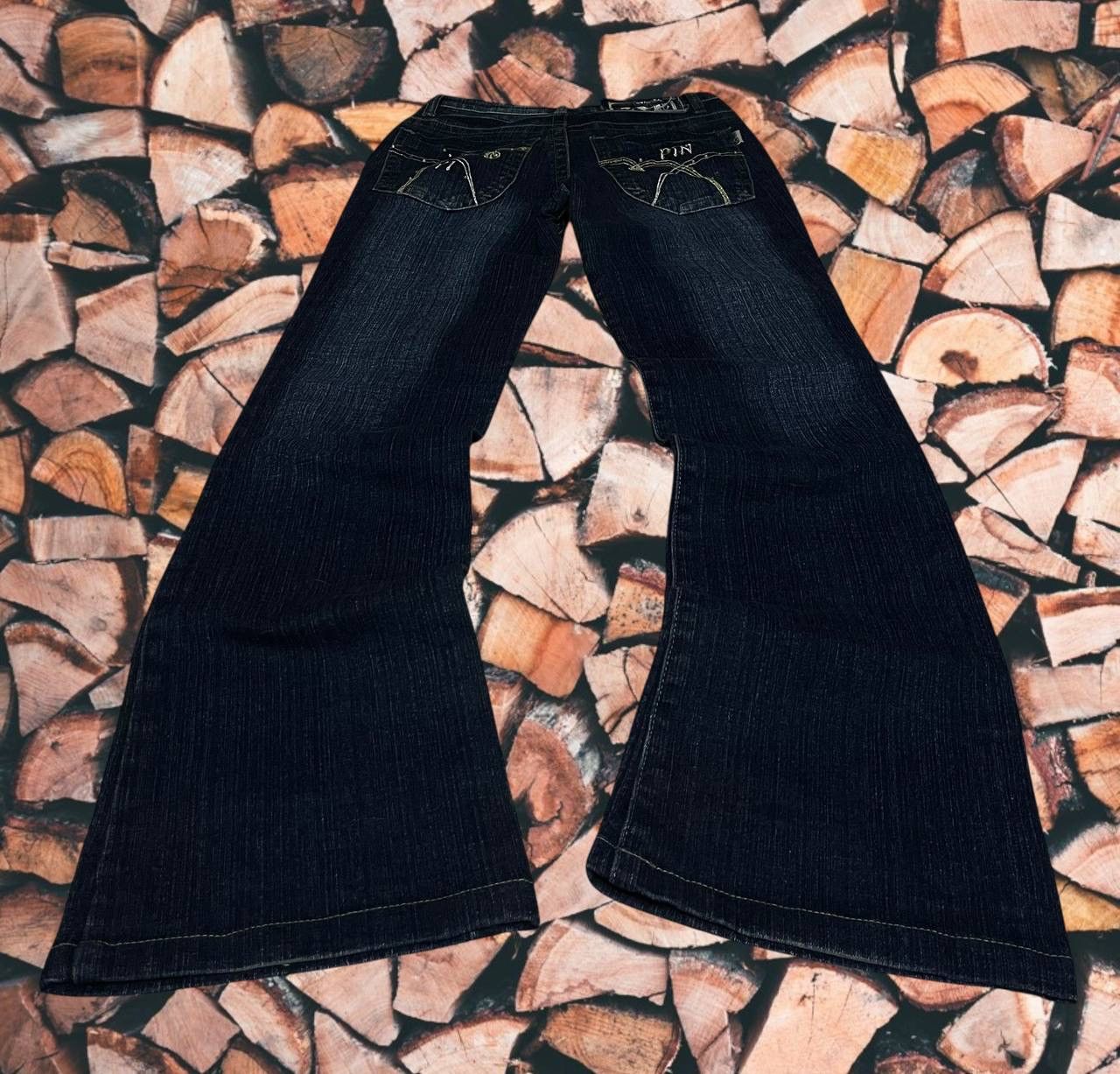 Japanese Brand × Vintage IfSixWasNine japanese Y2K Kapital style flared jeans Size US 29 - 5 Thumbnail