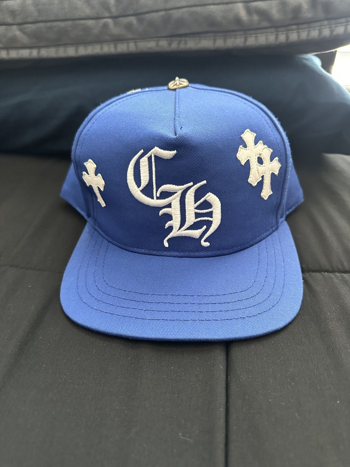Chrome Hearts Blue Hat | Grailed