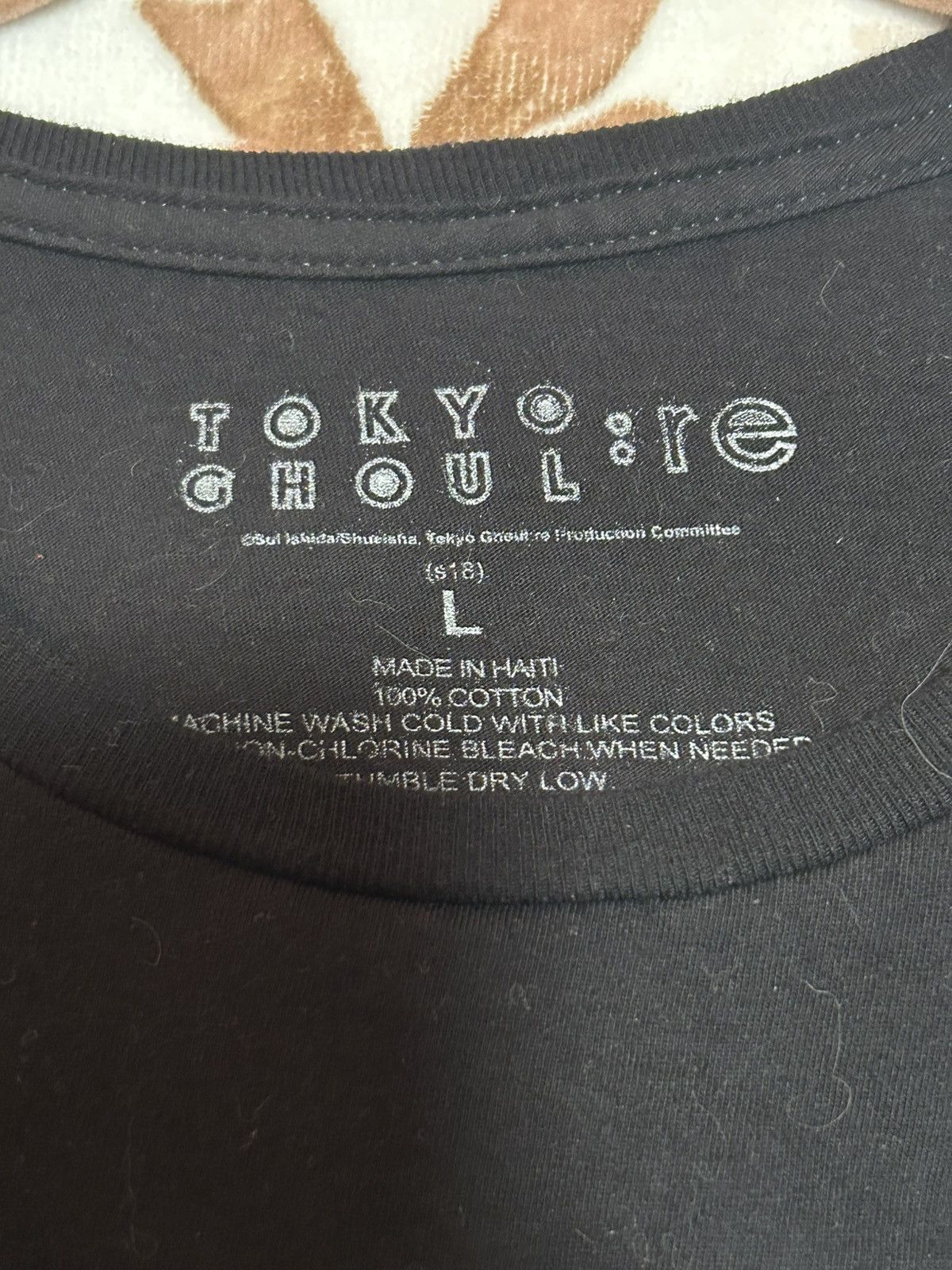 Hot Topic Hot Topic Tokyo Ghoul Ken Kaneki black t-shirt Size US L / EU 52-54 / 3 - 3 Thumbnail