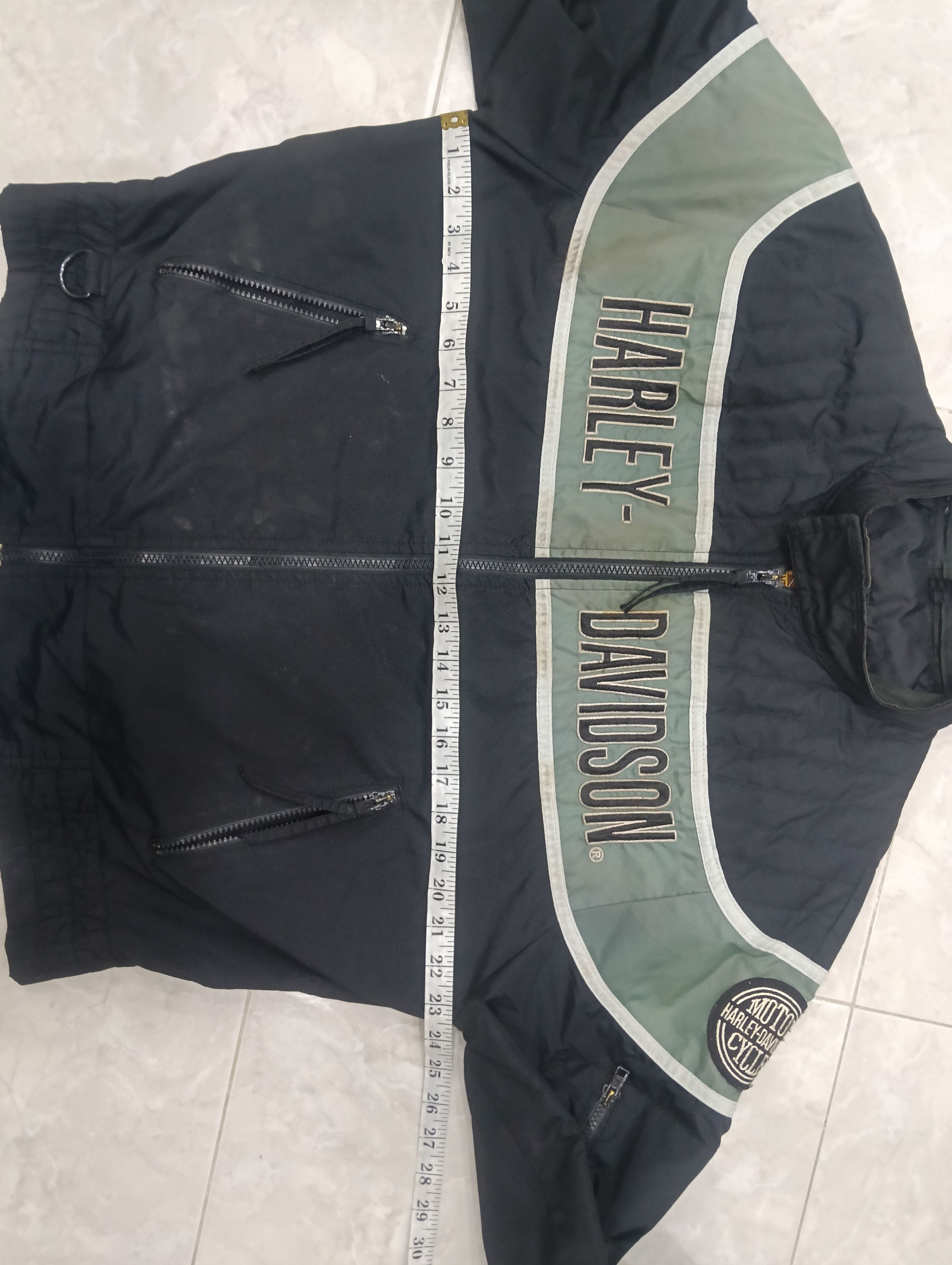 Harley Davidson Vintage Harley Davidson Bomber Jacket Size US XL / EU 56 / 4 - 12 Thumbnail