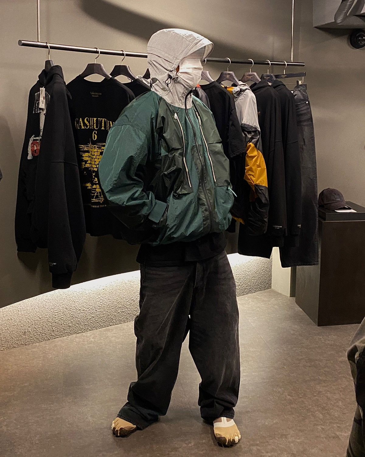 Other Undermycar Green 3D Windbreaker Jacket - Deadstock, Rare Size US L / EU 52-54 / 3 - 2 Thumbnail