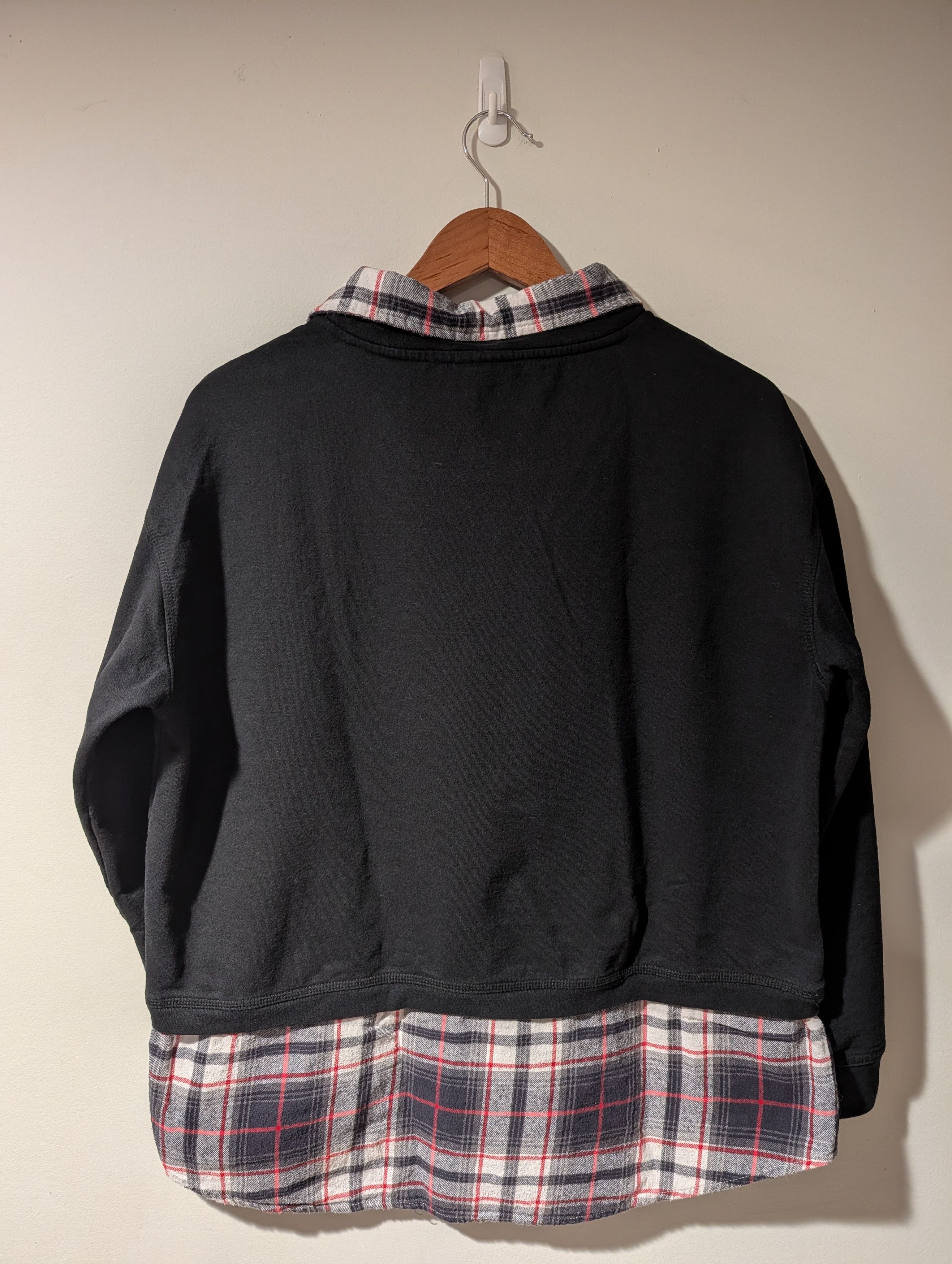 Expert Horror Scream Movie Ghostface Layered Sweatshirt Women Plaid Horror Size L / US 10 / IT 46 - 5 Thumbnail