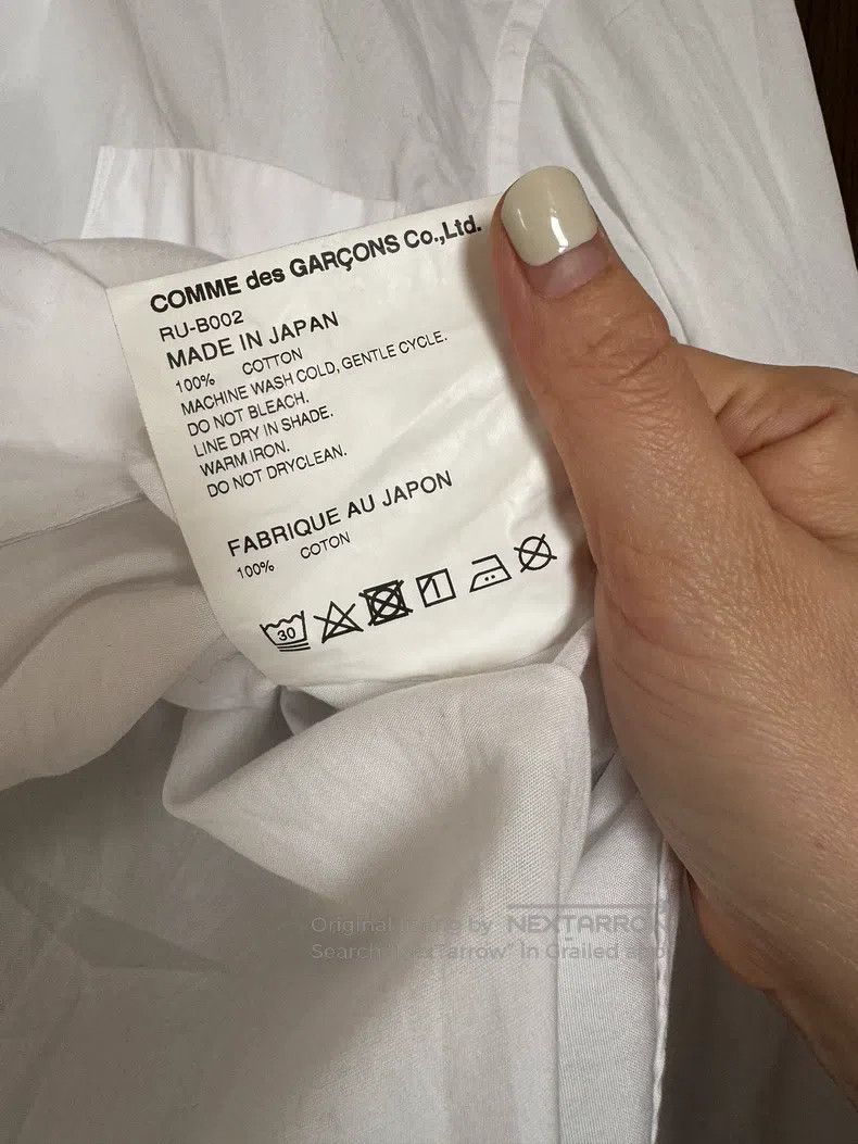 Comme des Garcons Comme Des Garcons Collar Shirt, Size M Size M / US 6-8 / IT 42-44 - 4 Thumbnail