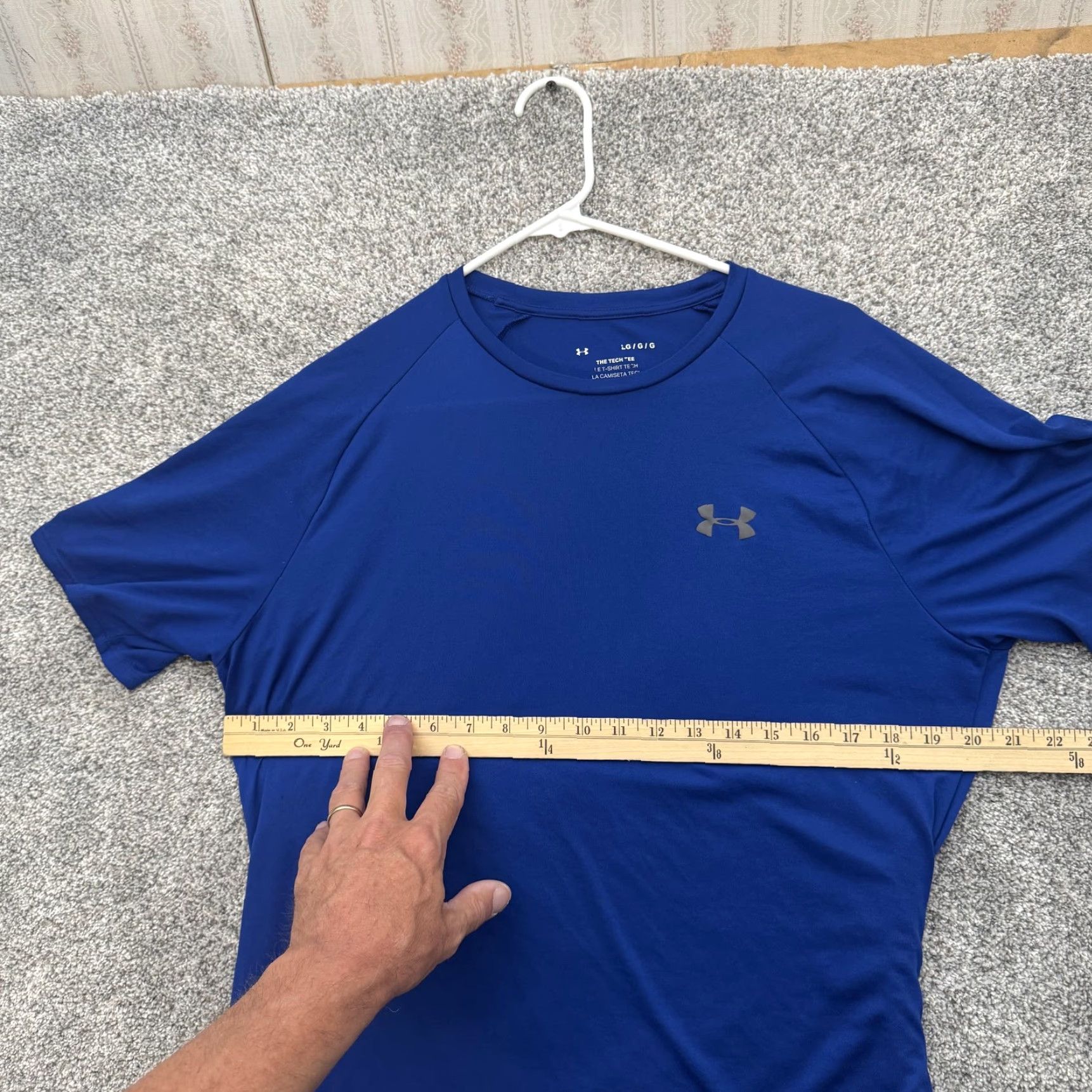 Under Armour Under Armour Shirt Mens L Blue Tech Tee Athletic Performance Loose Fit Top Shirt Mens L Blue Tech Tee Athletic Performance Loose Fit Top Size US L / EU 52-54 / 3 - 3 Thumbnail