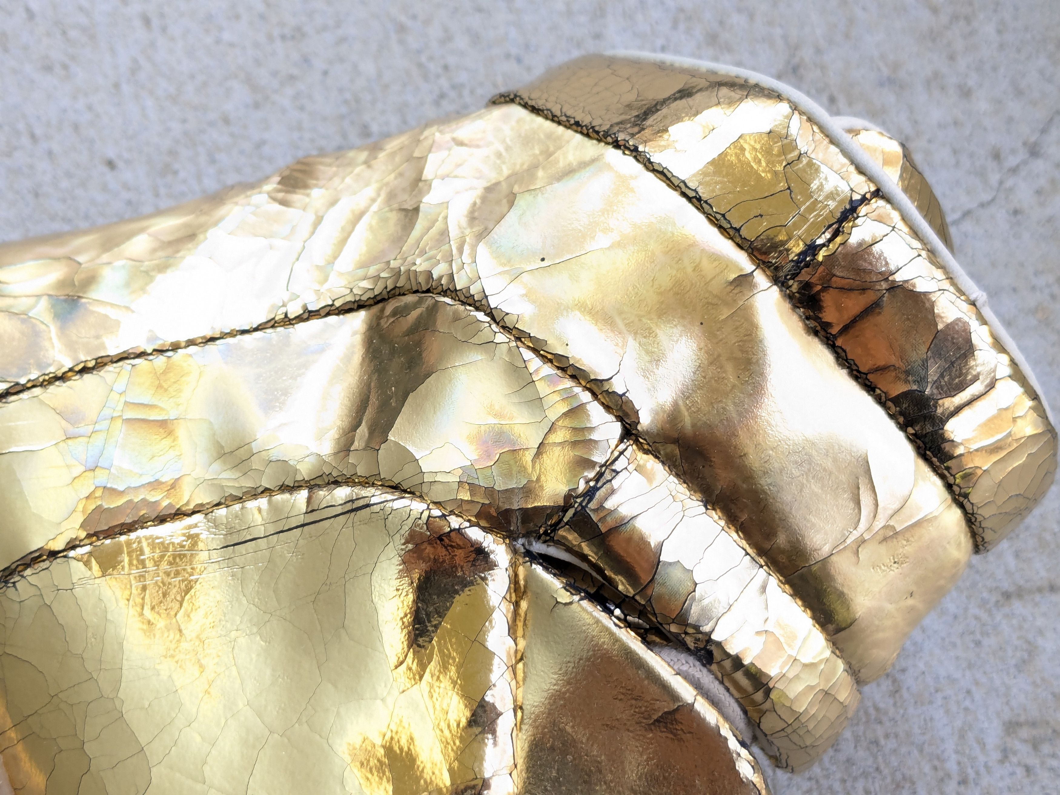 Maison Margiela Maison Margiela Future High Top Gold 8 41 Cracked Size US 8 / EU 41 - 10 Thumbnail