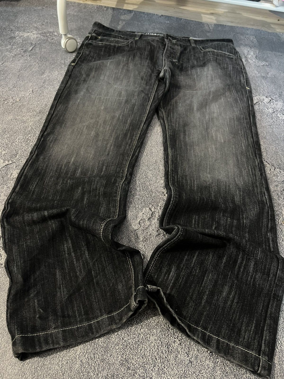 Japanese Brand Underground Retro Wide Leg Swag Jeans Japan Grunge Size US 39 - 5 Thumbnail