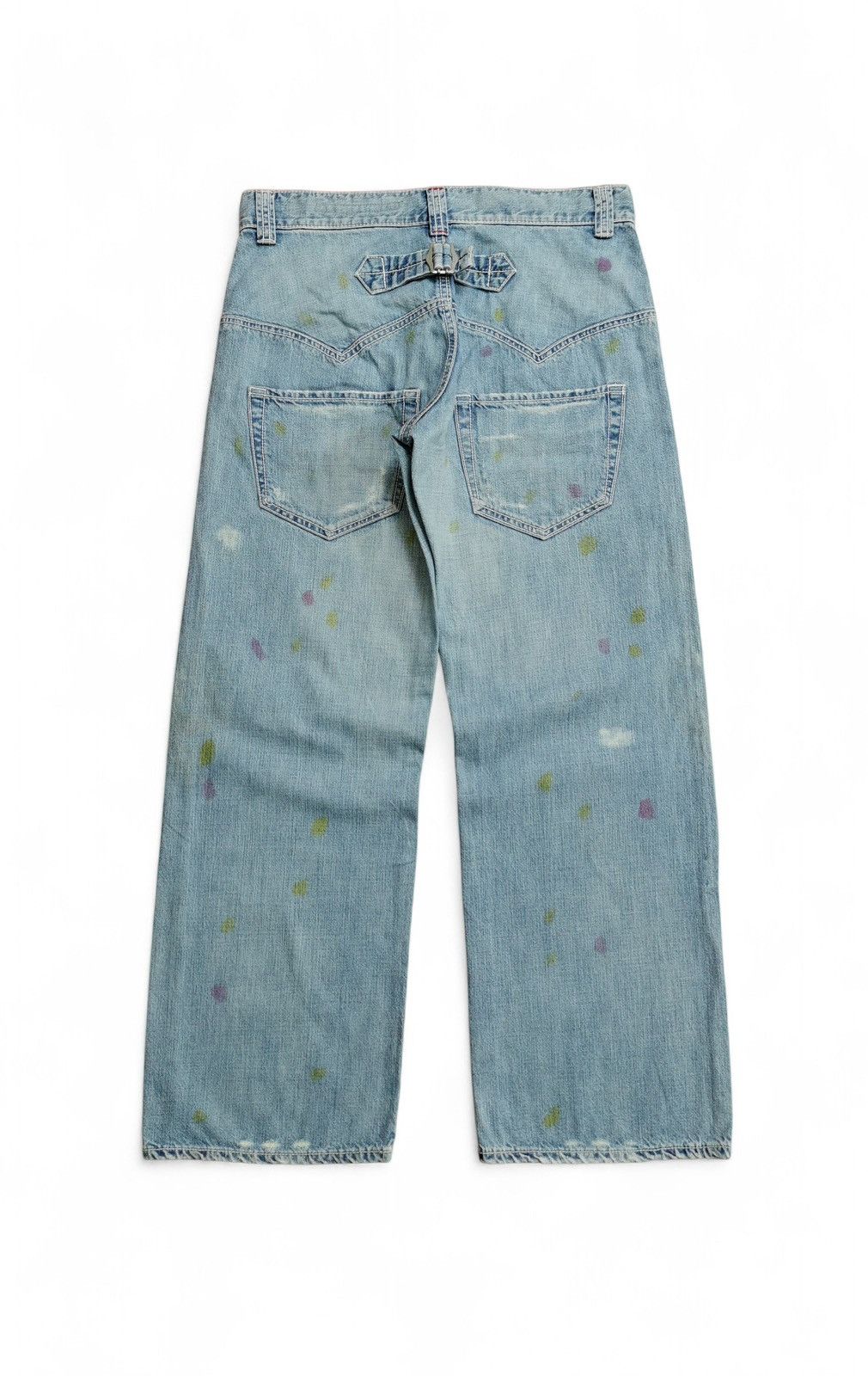Sunao Kuwahara Sunaokuwahara baggy jeans Size 31" - 2 Thumbnail