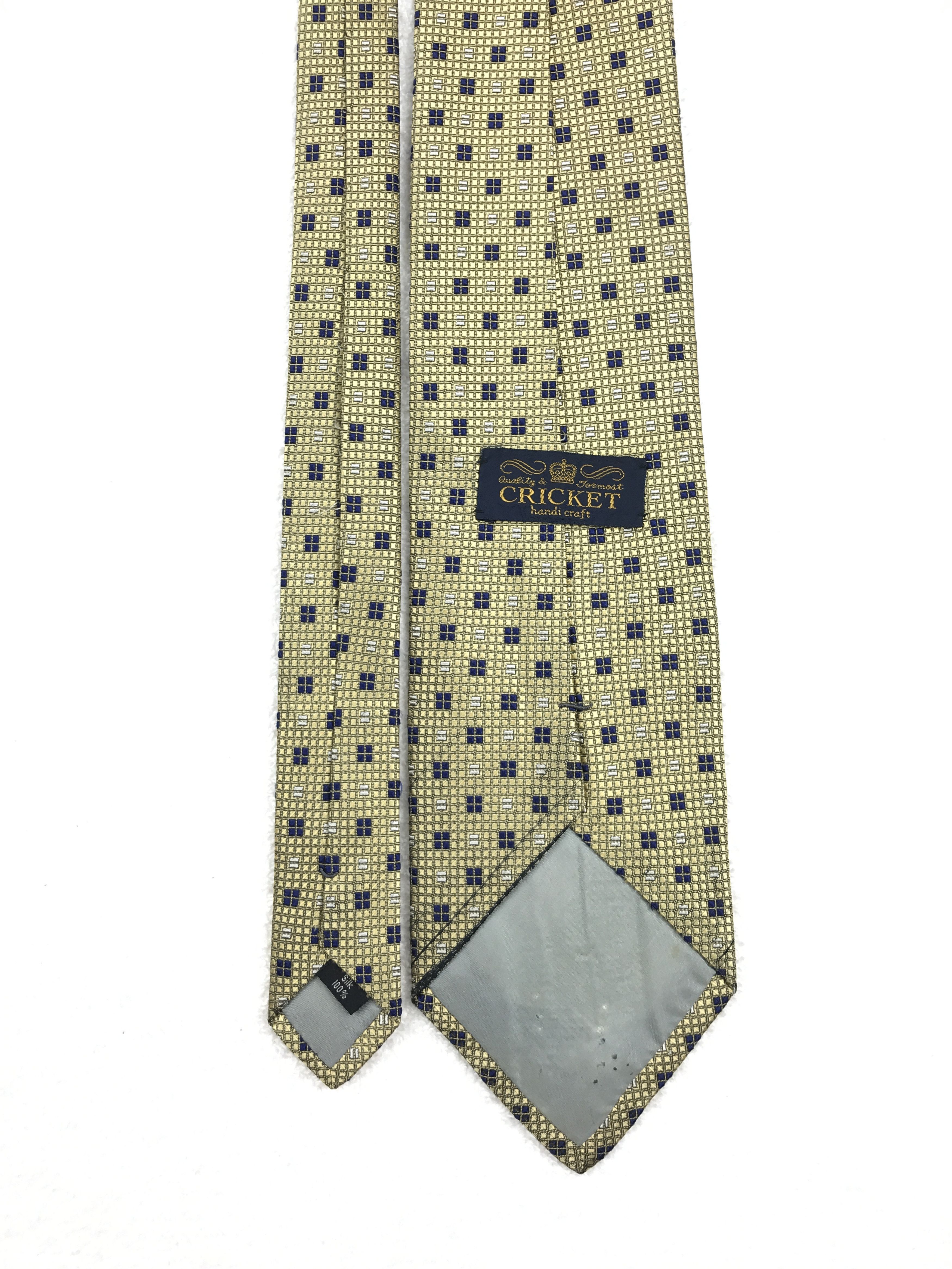 Designer × Vintage Vintage Cricket Silk Necktie Size ONE SIZE - 4 Thumbnail