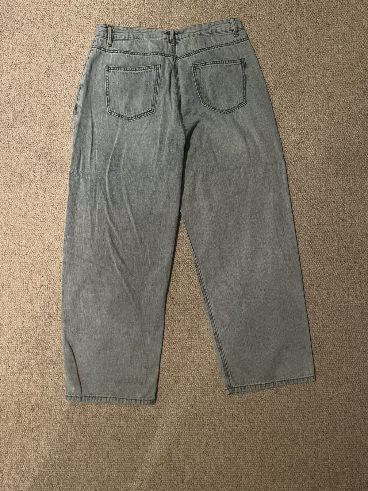 Japanese Brand × Vintage Baggy Denim jeans Size US 32 / EU 48 - 2 Thumbnail