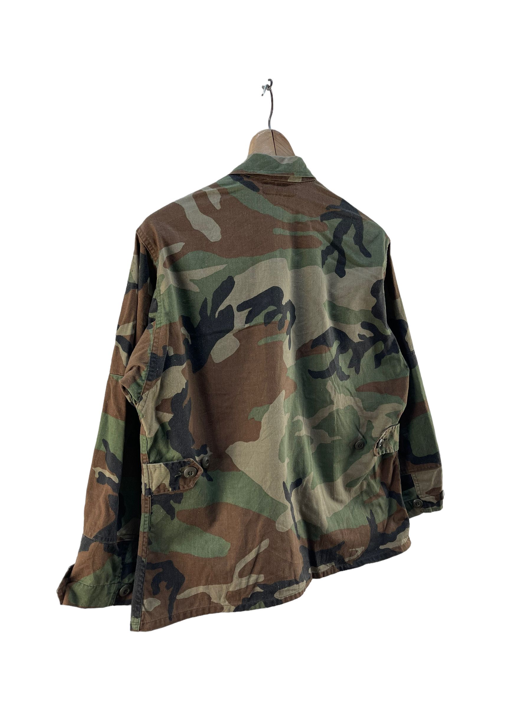 Other Vintage Woodland Camouflage Pattern Coat Combat Jacket Size US XXS / EU 40 - 6 Thumbnail