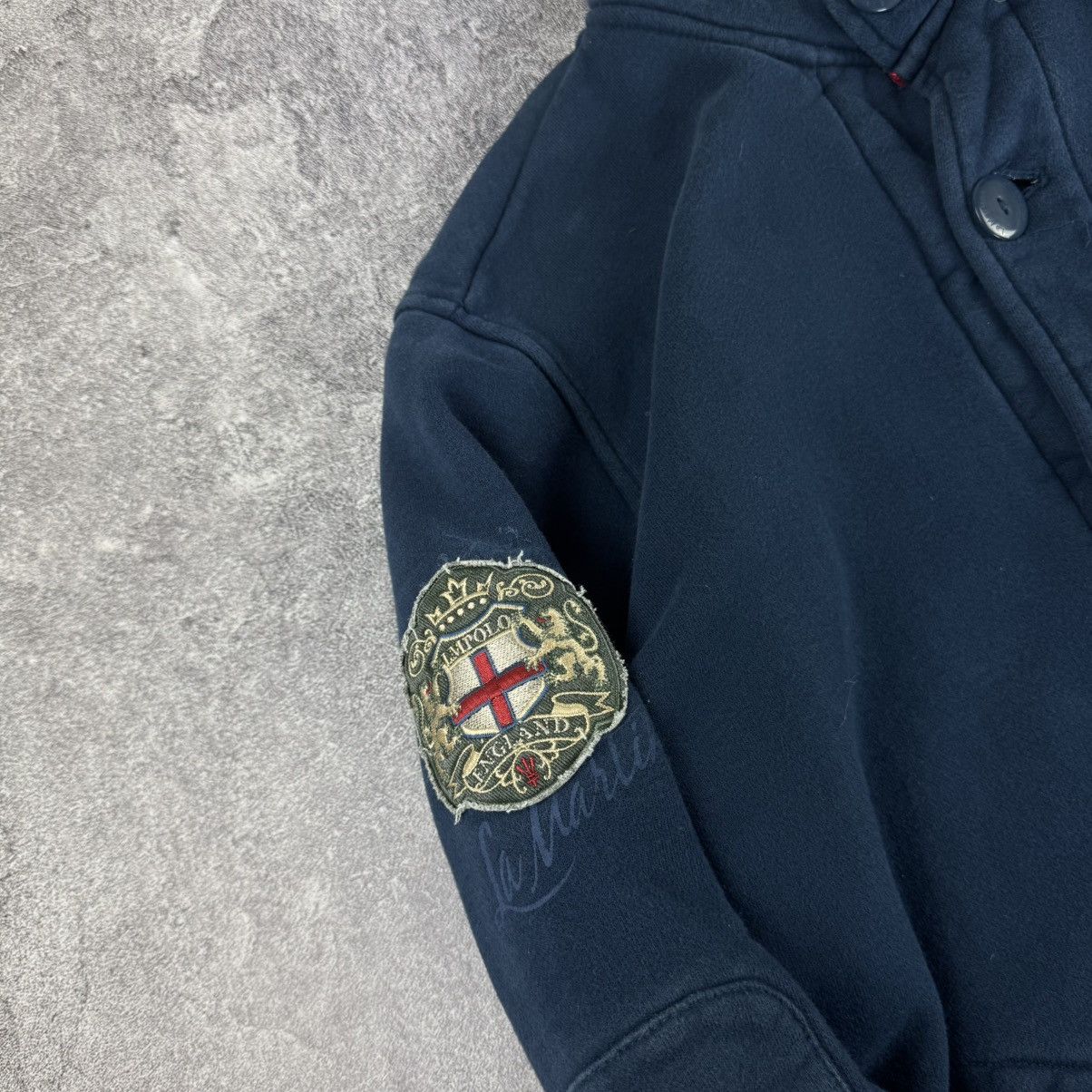La Martina La Martina Y2K Navy Button-Up Jacket Polo Argentino Size US S / EU 44-46 / 1 - 4 Thumbnail