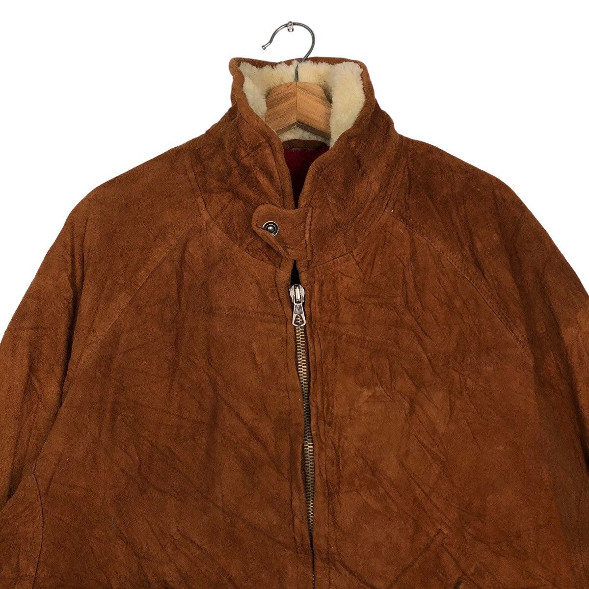 Japanese Brand 🔥Vera Pelle Real Leather Biker Jacket Harry & Moore Italy Size US M / EU 48-50 / 2 - 3 Thumbnail