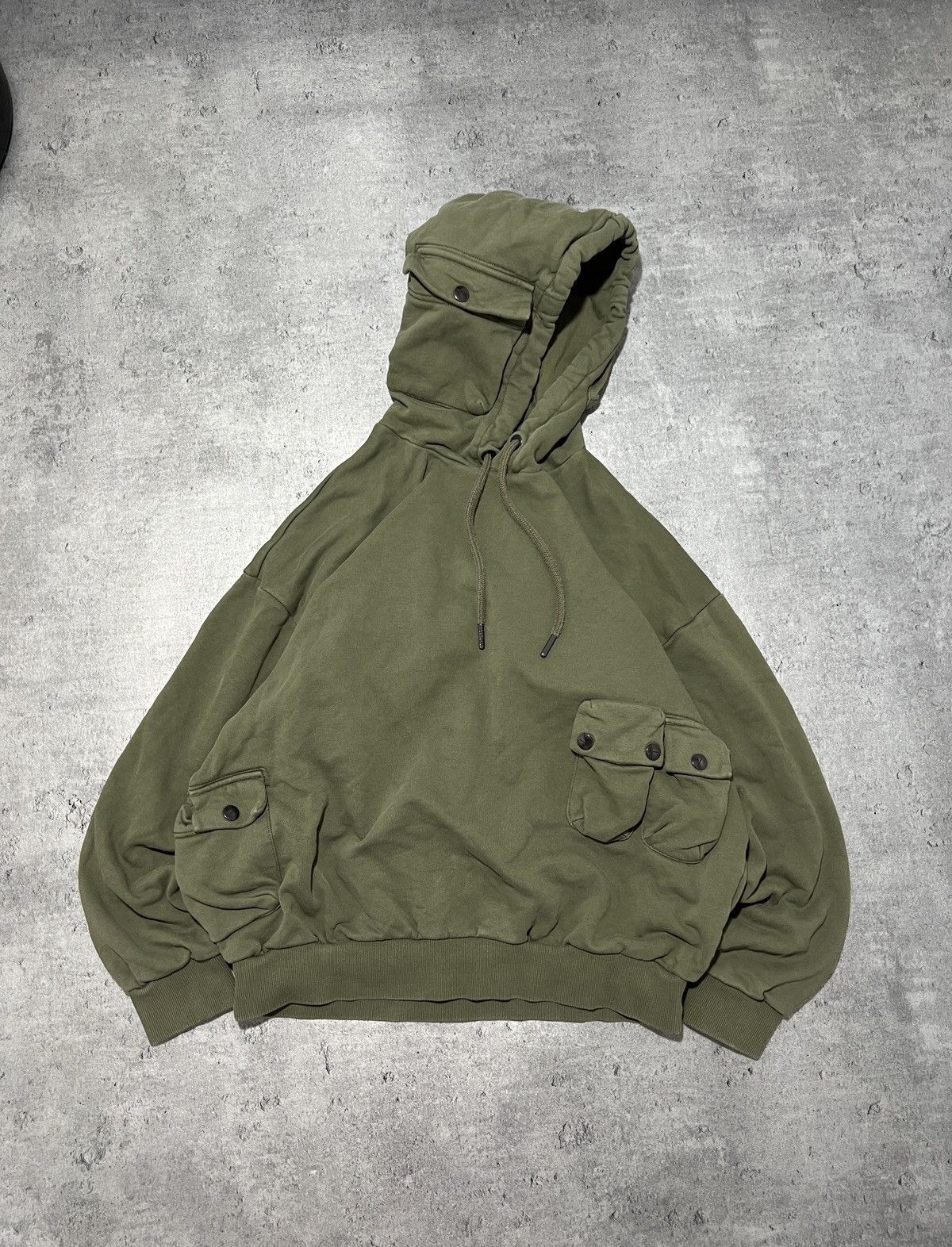 Diesel Diesel multipocket hoodie archive boxy oversize designer Size US M / EU 48-50 / 2 - 2 Thumbnail