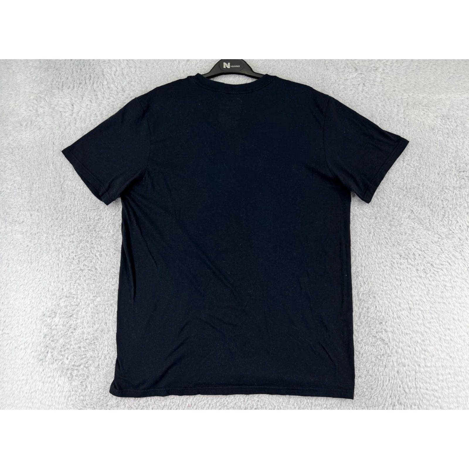Adidas Adidas Shirt Mens Large Black Short Sleeve Crew Neck Polyester Logo Size US L / EU 52-54 / 3 - 2 Thumbnail