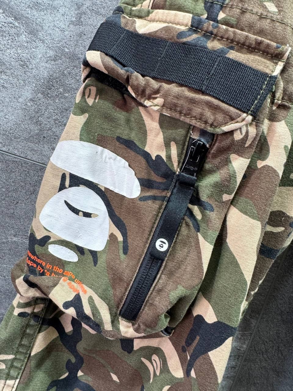 Aape Aape By A Bathing Ape Camo Men’s Trousers Cargo Pants Size US 34 / EU 50 - 10 Thumbnail