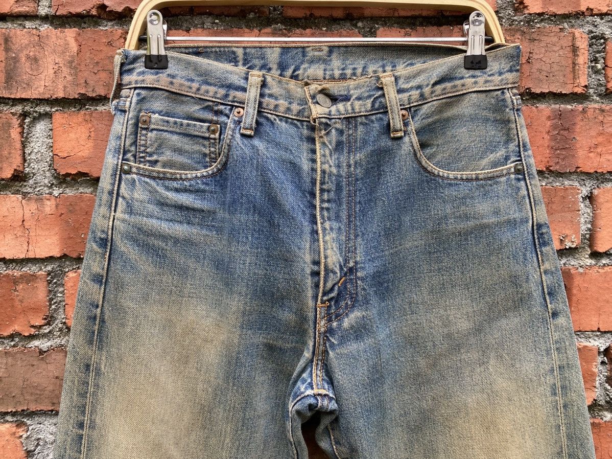 Levi's Vintage Clothing W31x33.5 Vintage levi's 502 redline big E denime Size US 31 - 4 Thumbnail