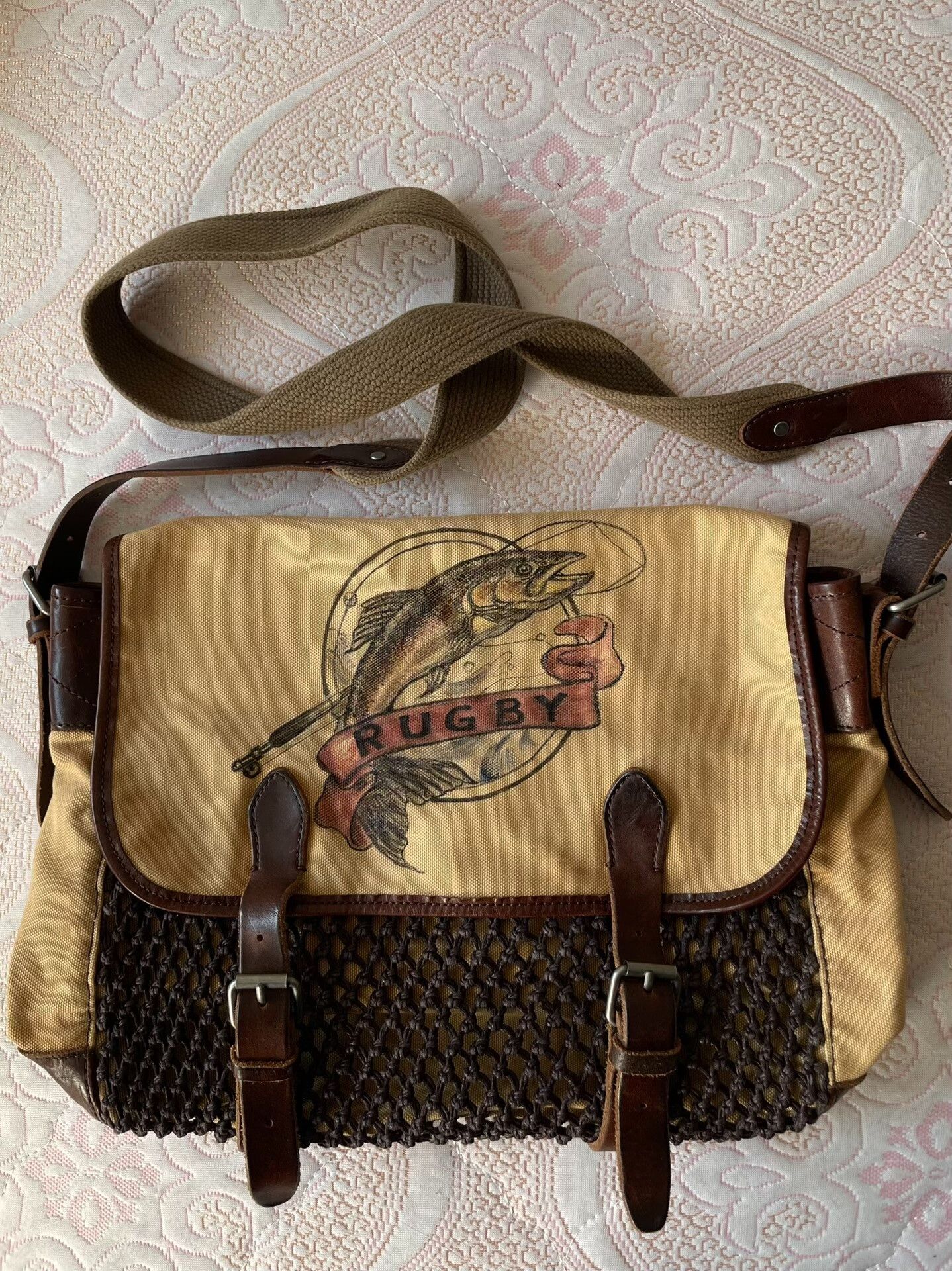 Rugby Ralph Lauren RL RRL RUGBY Crossbody Bucket Bag Size ONE SIZE - 1 Thumbnail