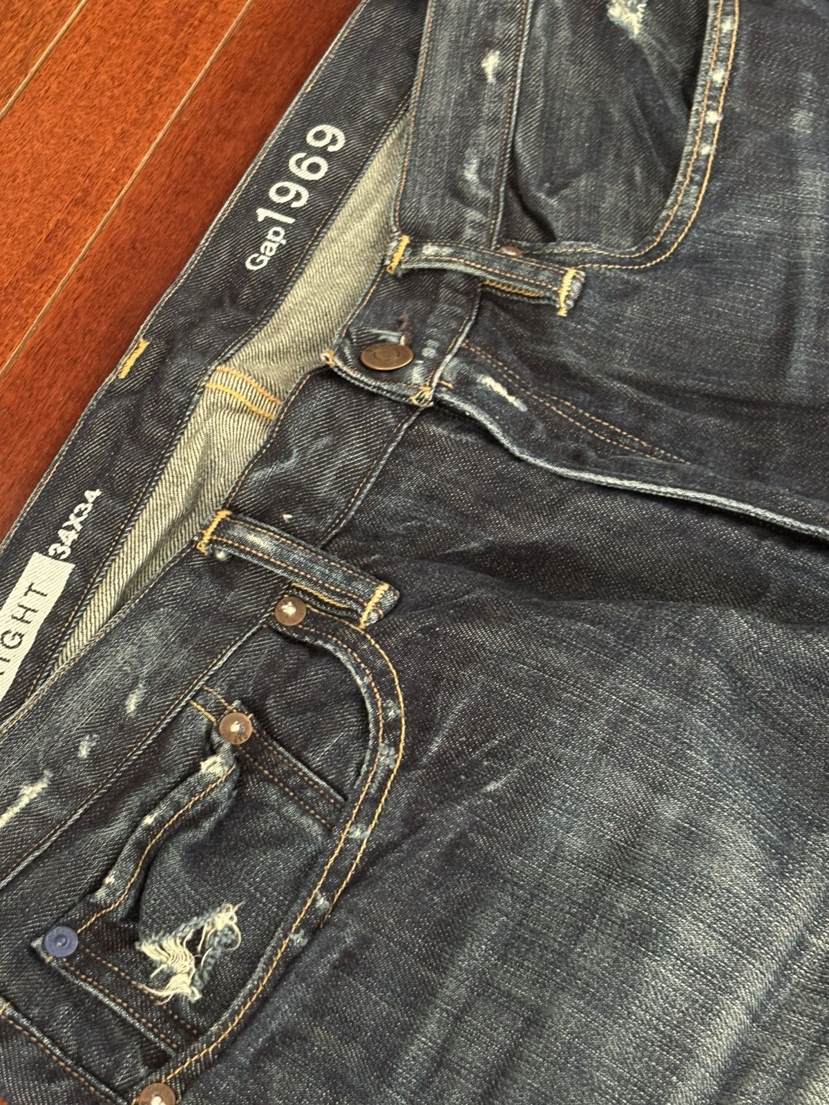 Gap Vintage gap jeans Size US 34 / EU 50 - 4 Thumbnail