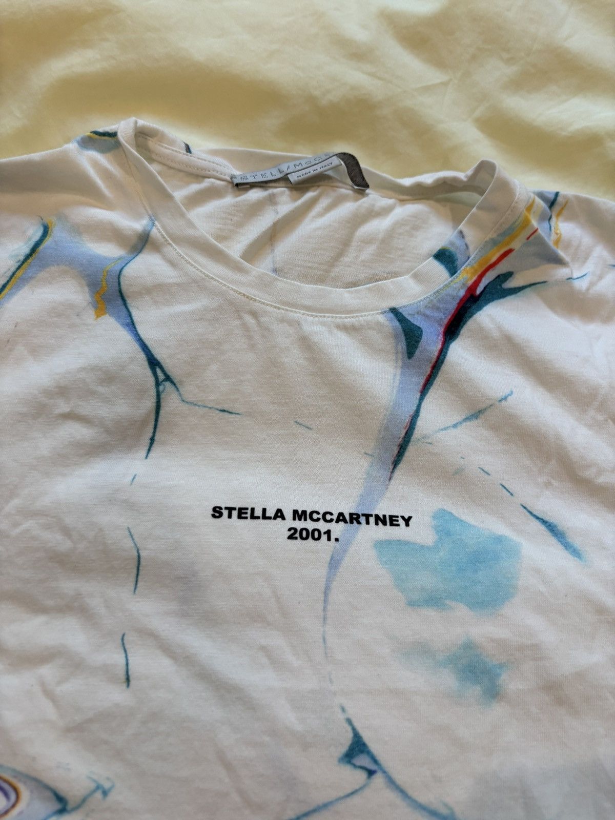 Stella McCartney Stella Mccartney Tie Dye Graphic T Shirt Size XS / US 0-2 / IT 36-38 - 3 Thumbnail