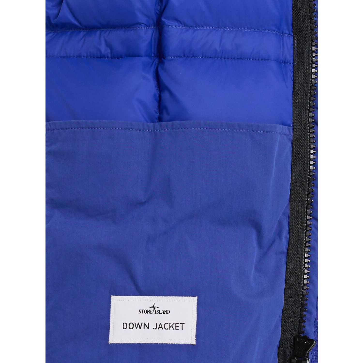 Stone Island STONE ISLAND Bright Blue Down Jacket New & Authentic (Men's Size US XL / EU 56 / 4 - 3 Thumbnail