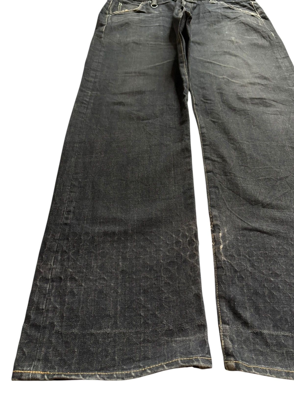 Japanese Brand Vintage Japanese Brand Button Fly Loose Baggy Jeans Size US 38 / EU 54 - 6 Thumbnail