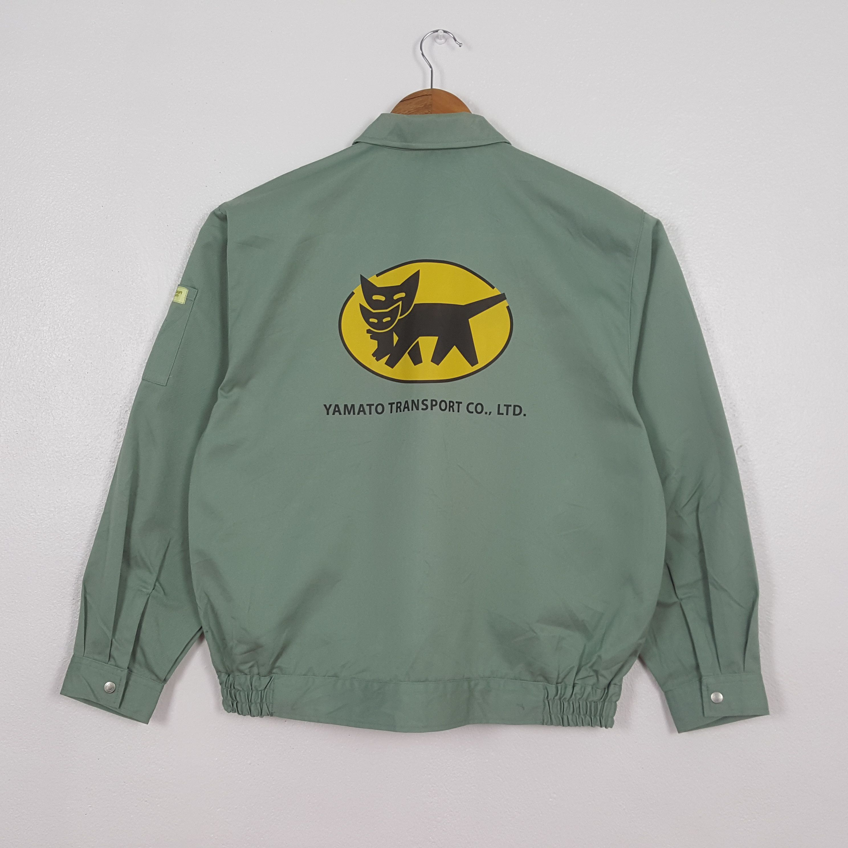 Japanese Brand Vintage Yamato Transport Japan Racing Custom Jacket C304N21 Size US M / EU 48-50 / 2 - 1 Thumbnail