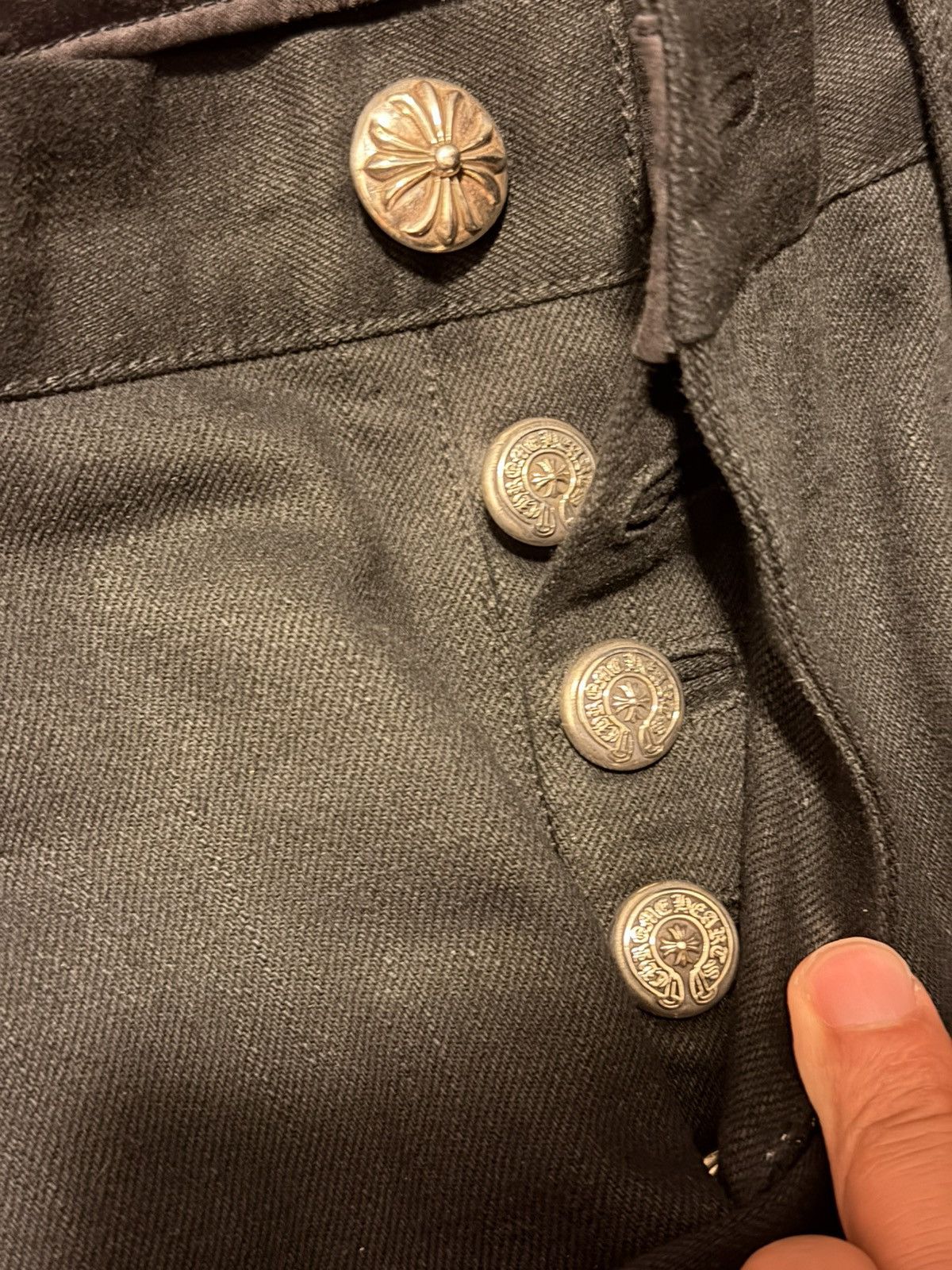 Chrome Hearts Fleur denim Size US 34 / EU 50 - 15 Thumbnail