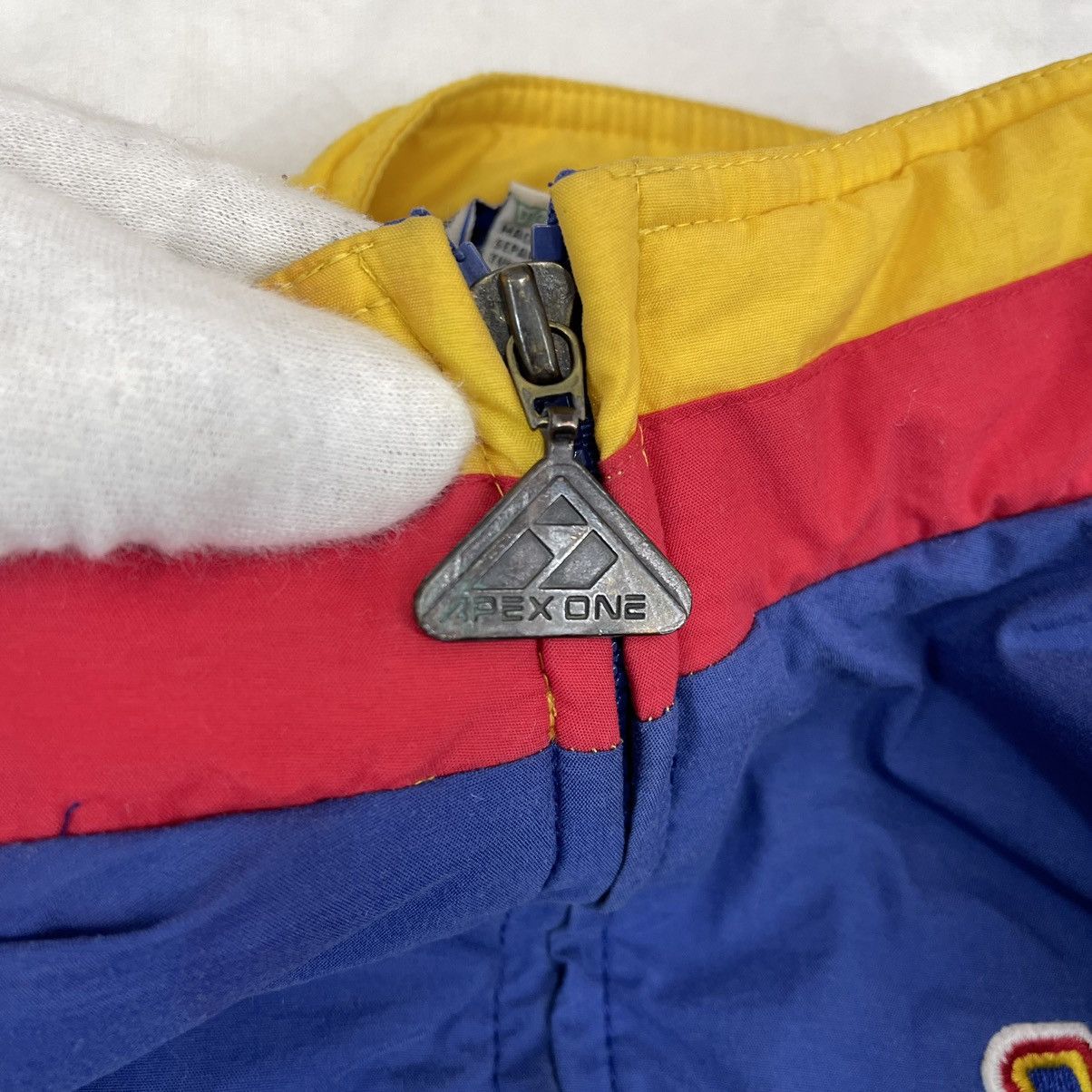 Apex 90s Vintage ST. LOUIS BLUE by APEX Bomber Jacket #1870/08 Size US XL / EU 56 / 4 - 7 Thumbnail