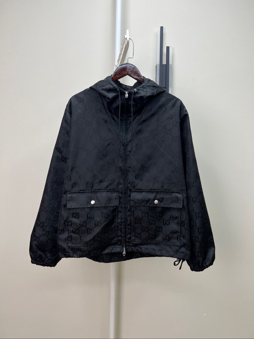 Gucci Gucci Monogram Hooded Jacket Size US XXS Size US XXS / EU 40 - 1 Thumbnail