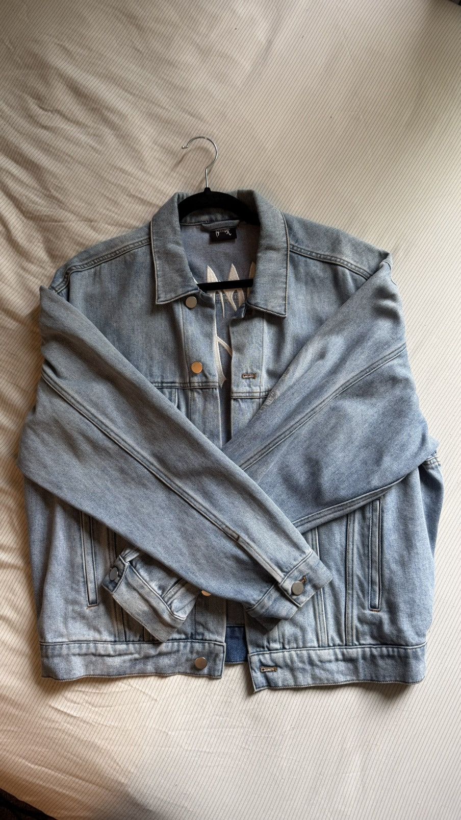 Revenge Revenge Embroidered Denim Jacket Size US L / EU 52-54 / 3 - 3 Thumbnail