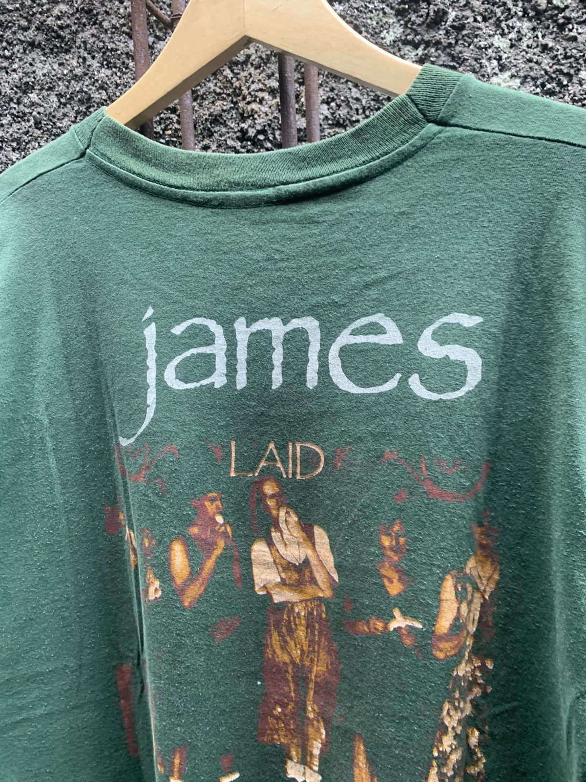 Band Tees Vintage 1993 James Laid Tour Shirt, Oasis, The Stone Roses Size US XL / EU 56 / 4 - 7 Thumbnail
