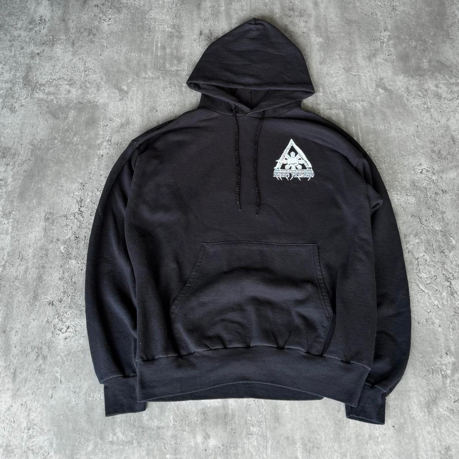 Affliction × UFC × Vintage Vintage Y2K MMA Affliction Style Grunge Opium Graphic Hoodie Size US L / EU 52-54 / 3 - 2 Thumbnail