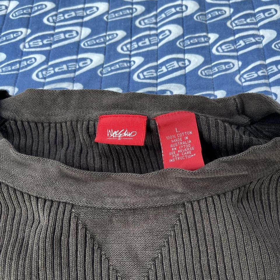 Mossimo × Vintage Vintage Mossimo Charcoal Grey Heavy Knit Jumper Pullover Size US L / EU 52-54 / 3 - 4 Thumbnail