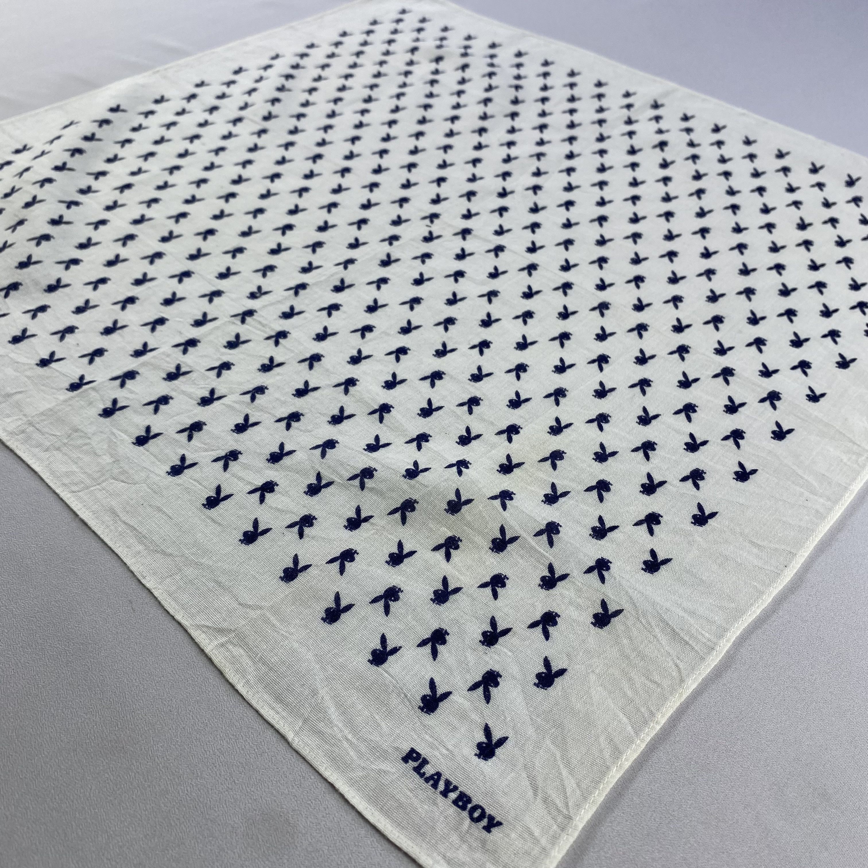 Playboy × Vintage Playboy Bandana/ Handkerchief / Neckerchief Size ONE SIZE - 2 Thumbnail