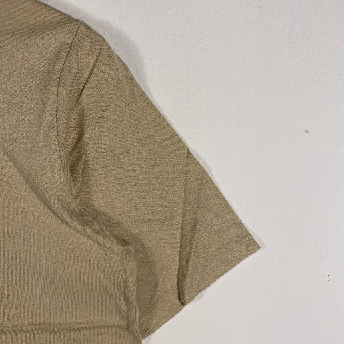 Hai Sporting Gear Vintage 90's HAI SPORTING GEAR Beige Blank Tee Shirt Size US M / EU 48-50 / 2 - 4 Thumbnail