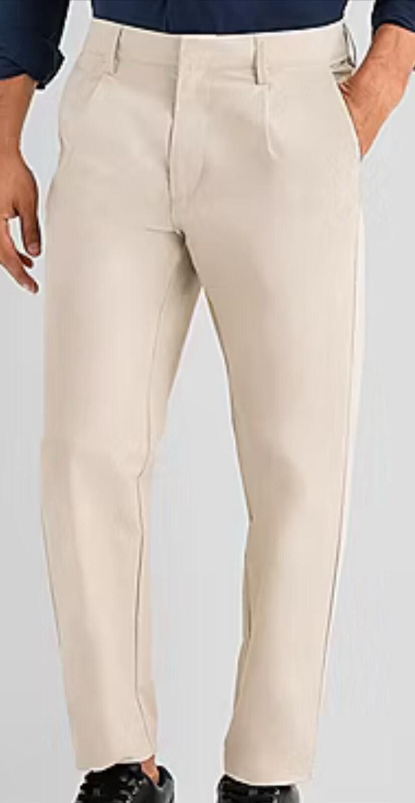 Other Stylist men’s extra-large cream colored 40 x 32 regular elas Size US 36 / EU 52 - 3 Thumbnail